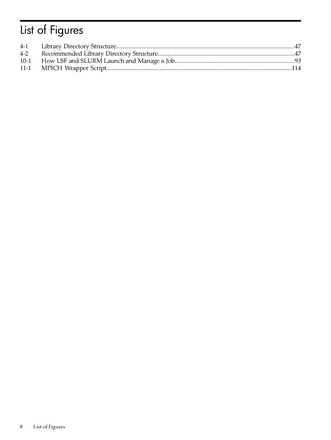 HP XC System 4.x Software manual List of Figures, 10-1, 11-1 