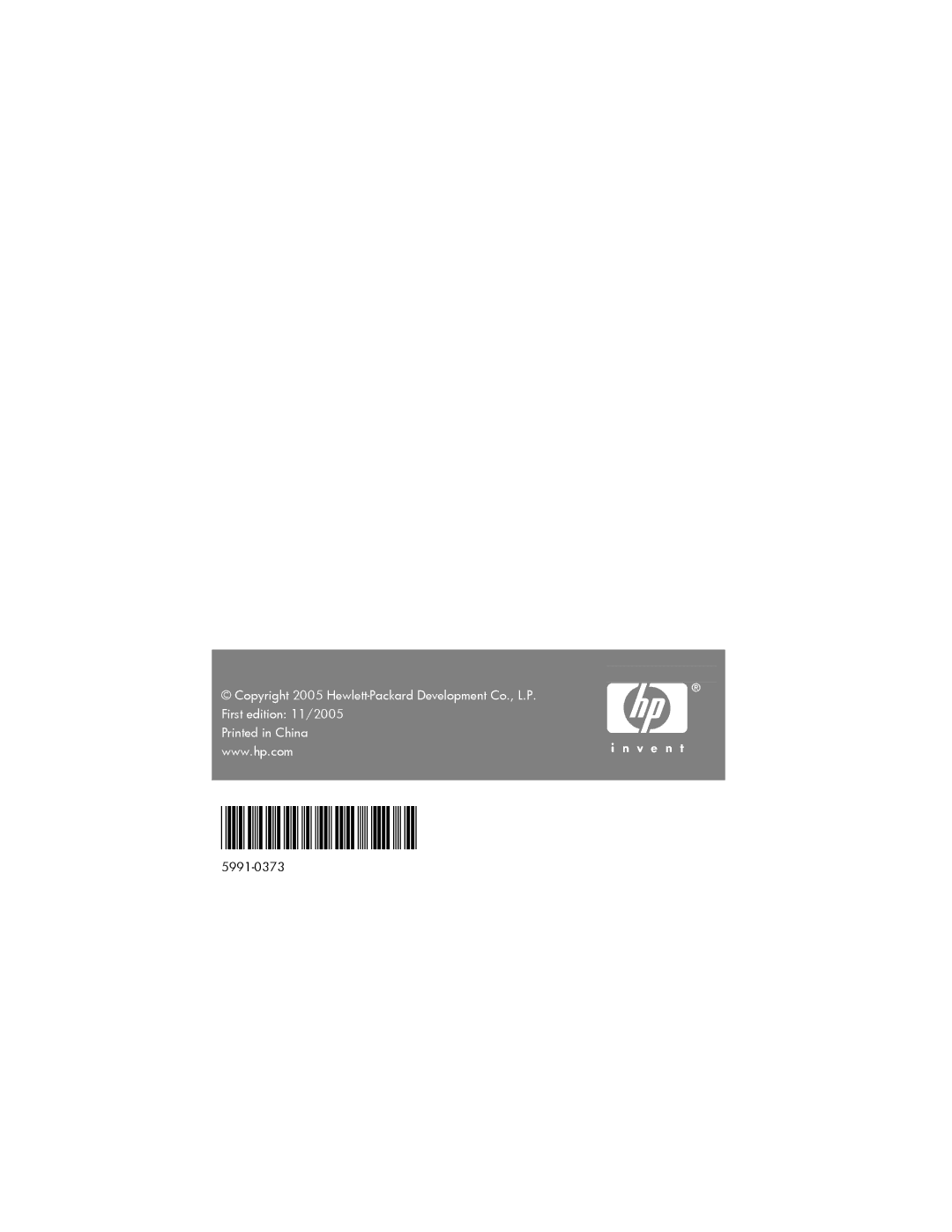 HP xp7000 manual 5991-0373 