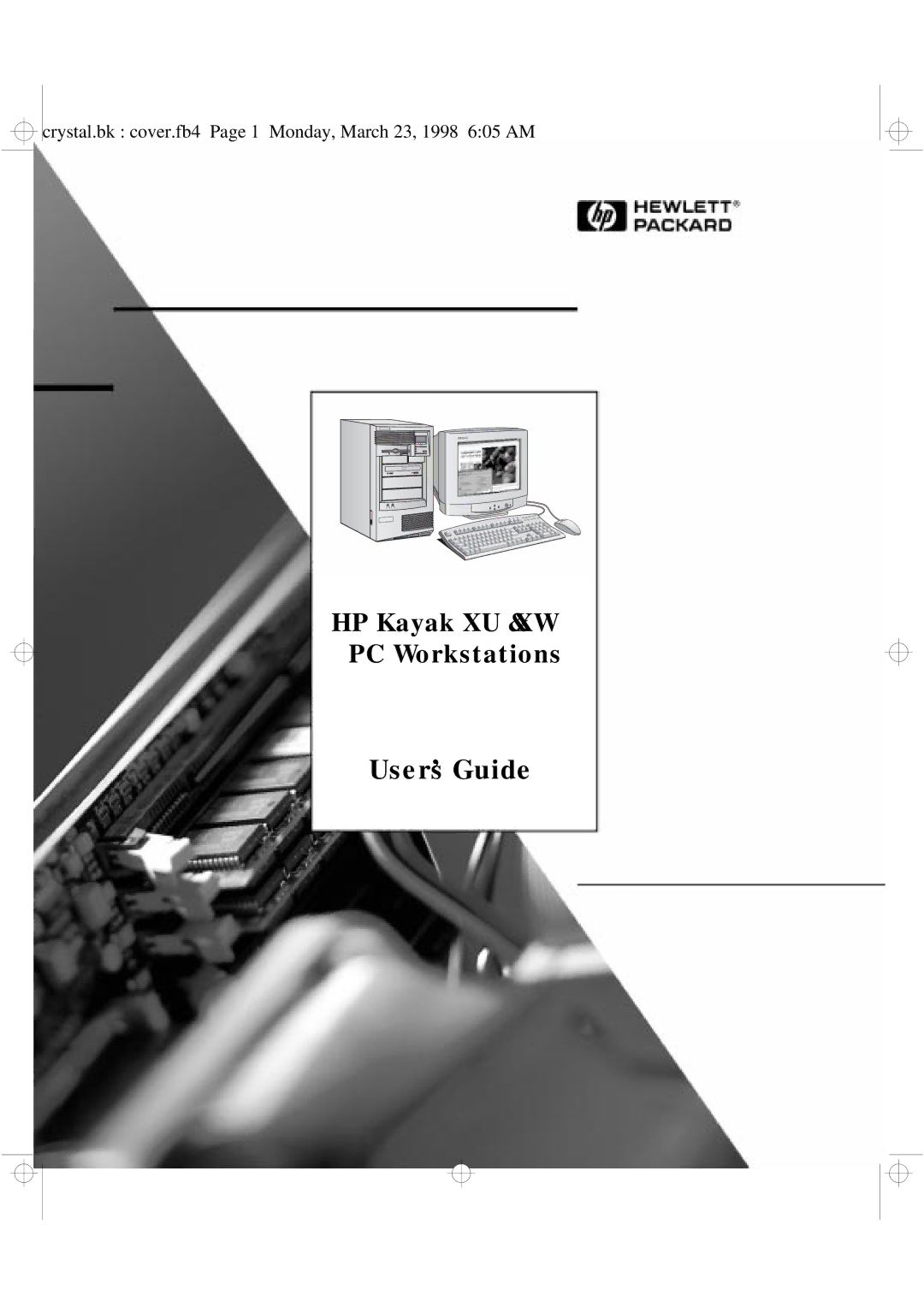 HP XU manual User’s Guide 