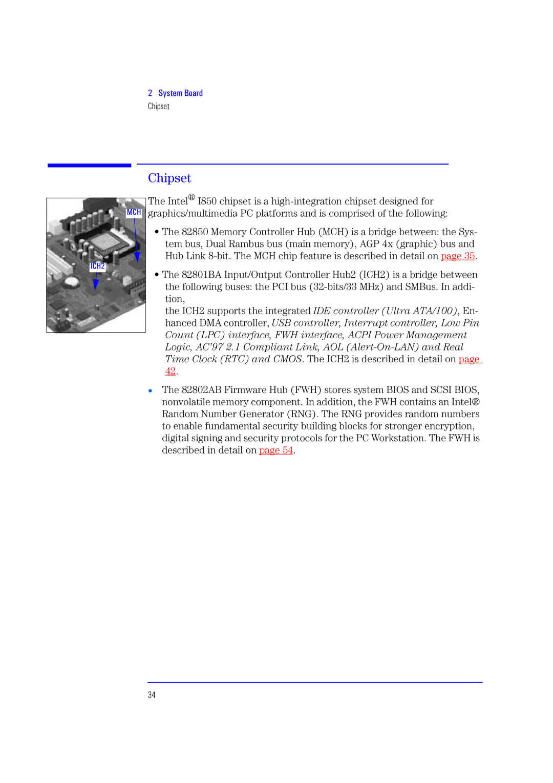 HP XU700 manual Chipset 