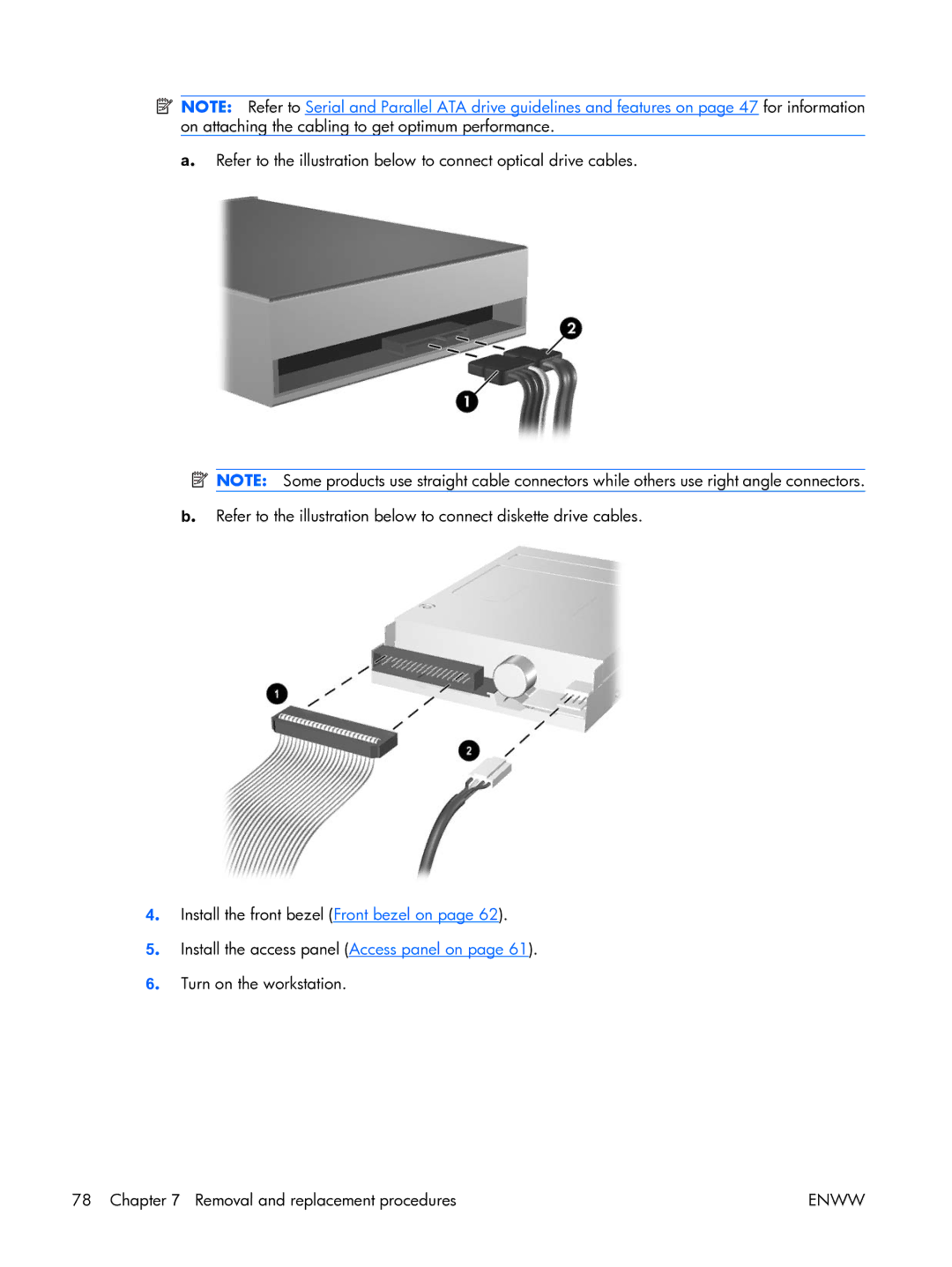 HP XW3400 manual Enww 