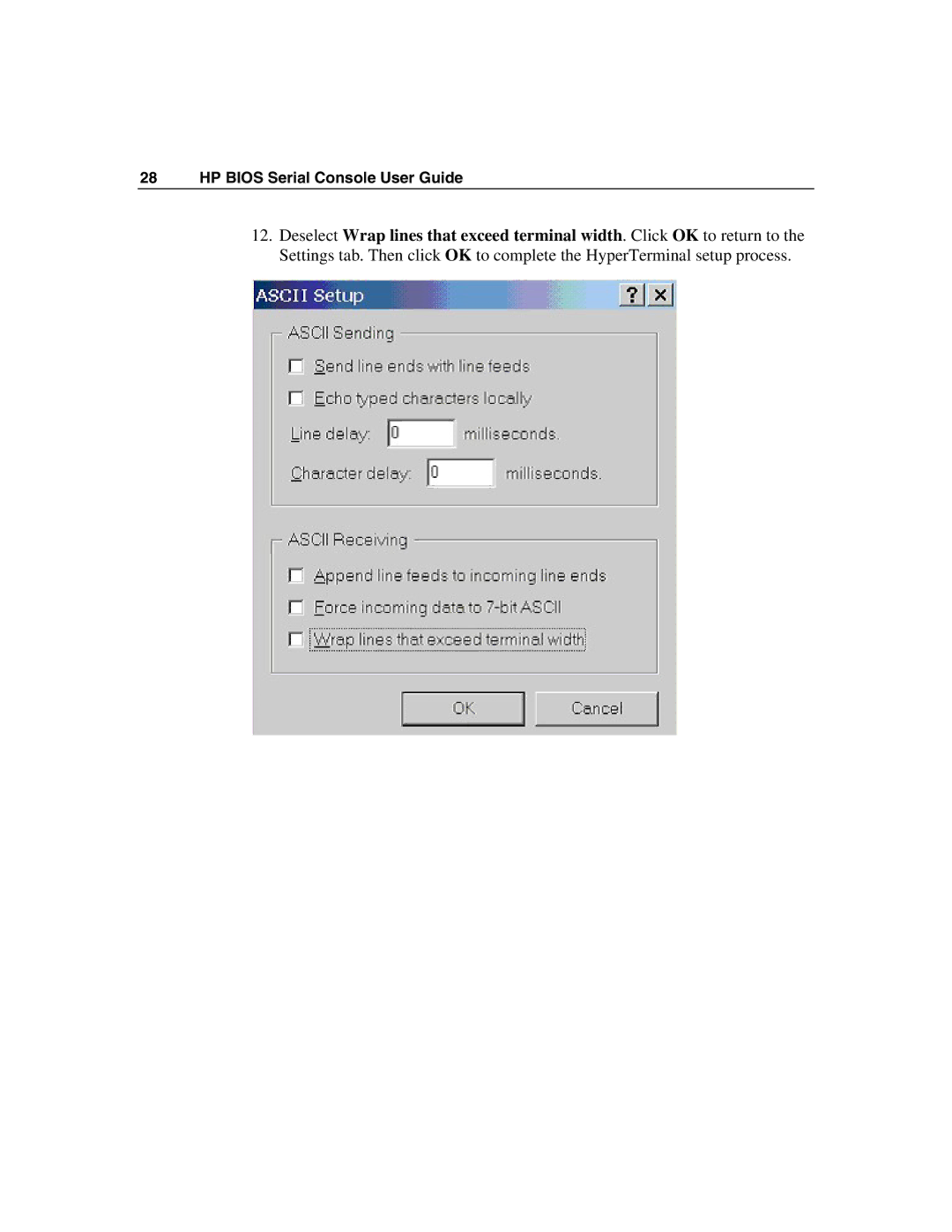 HP xw460c Blade manual HP Bios Serial Console User Guide 