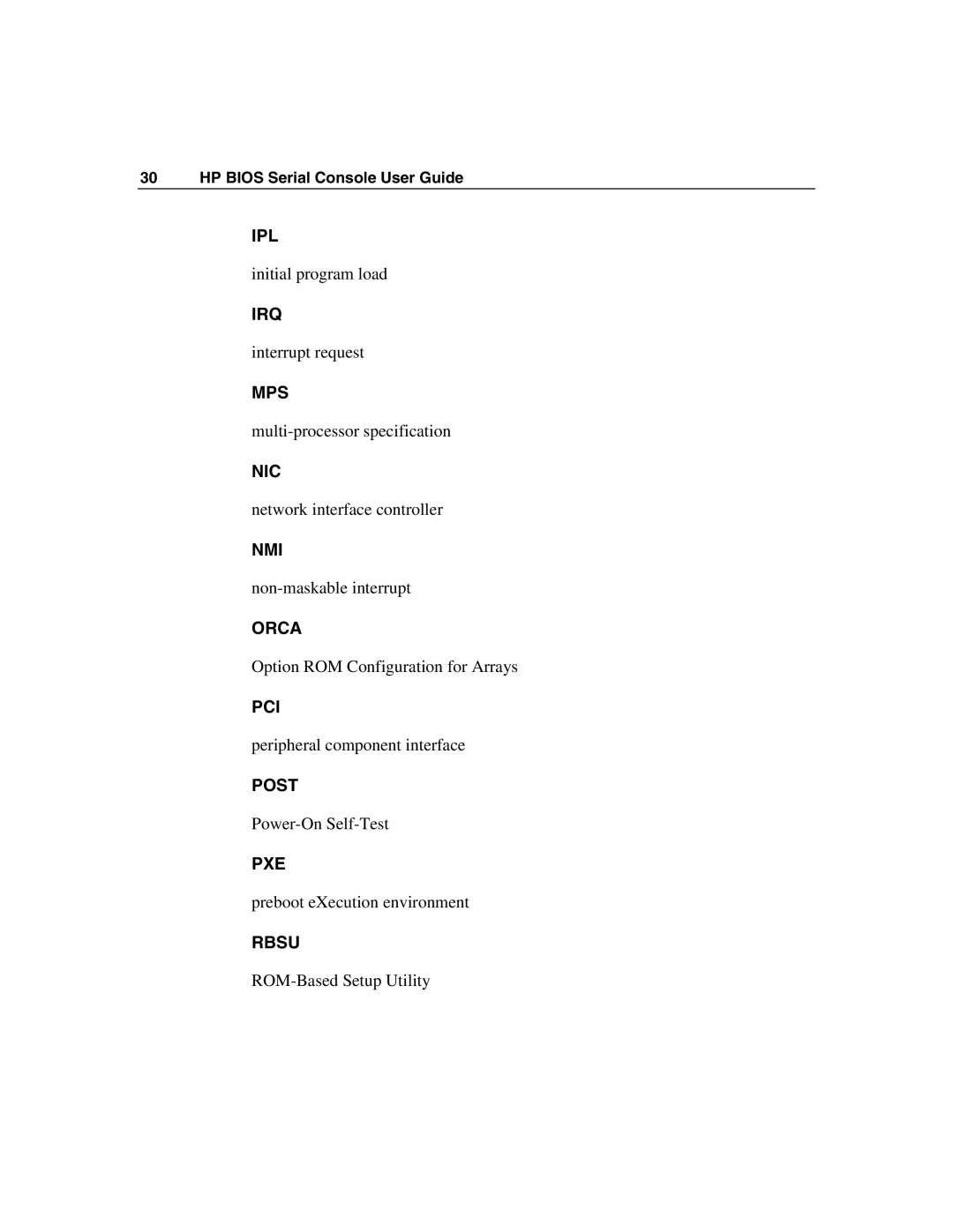 HP xw460c Blade manual Ipl 