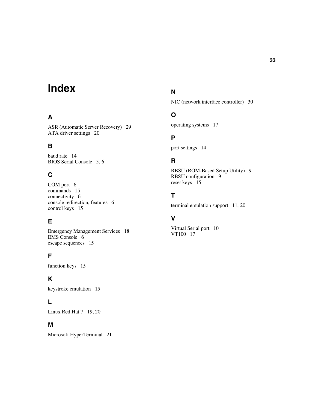 HP xw460c Blade manual Index 