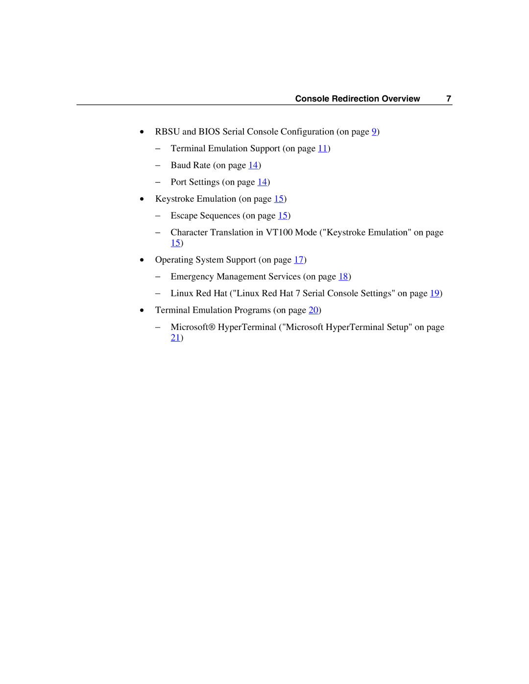 HP xw460c Blade manual Console Redirection Overview 