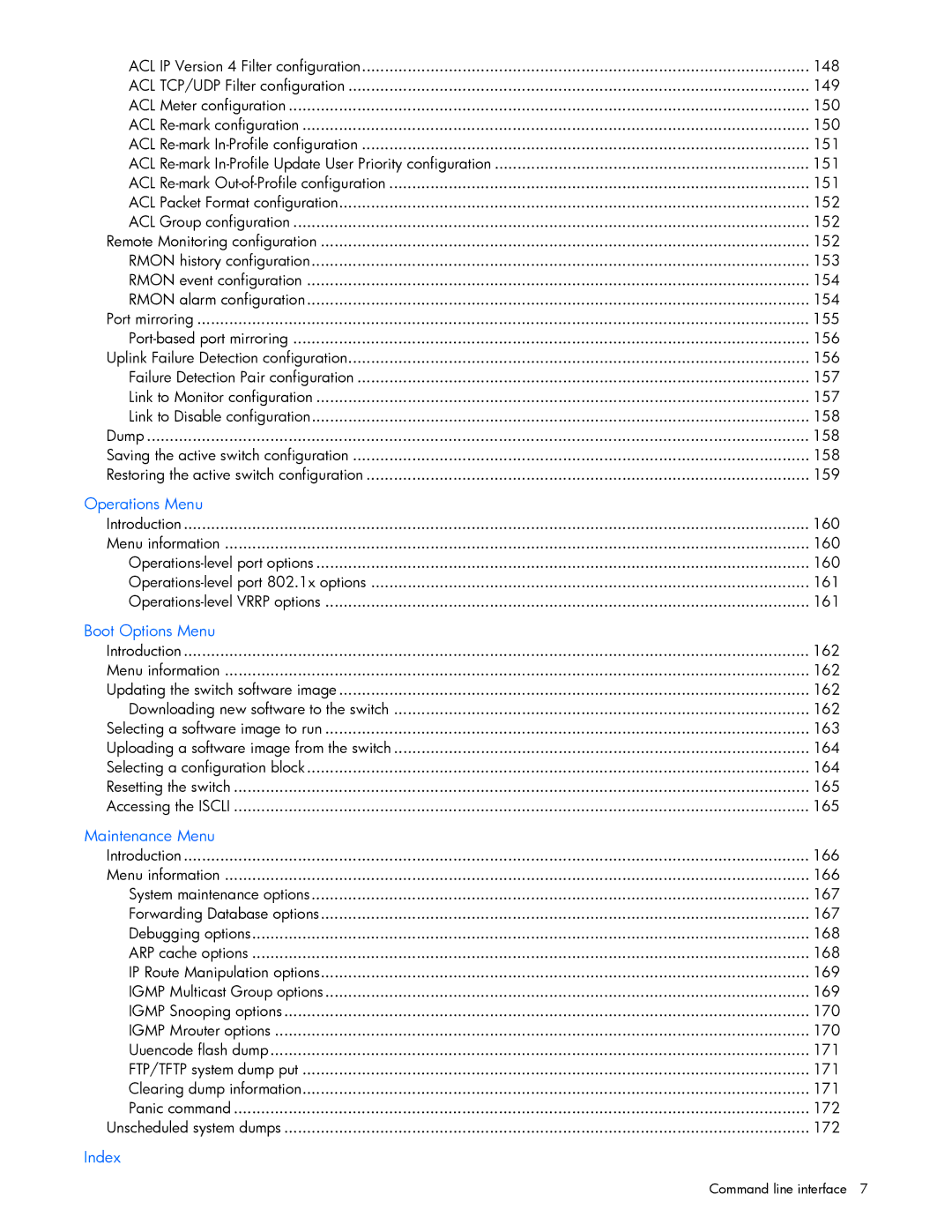 HP xw460c Blade manual Index 