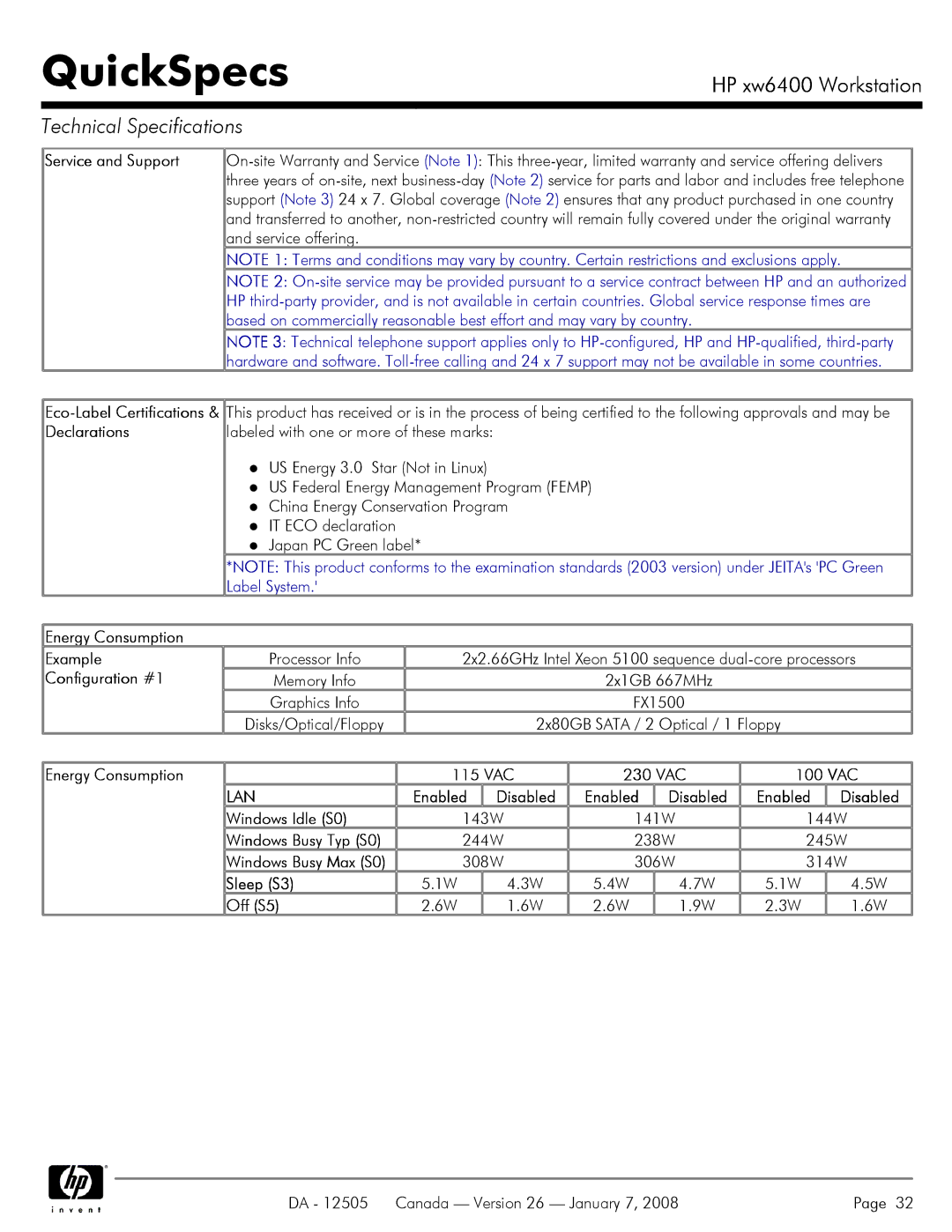 HP XW6400X manual Lan 