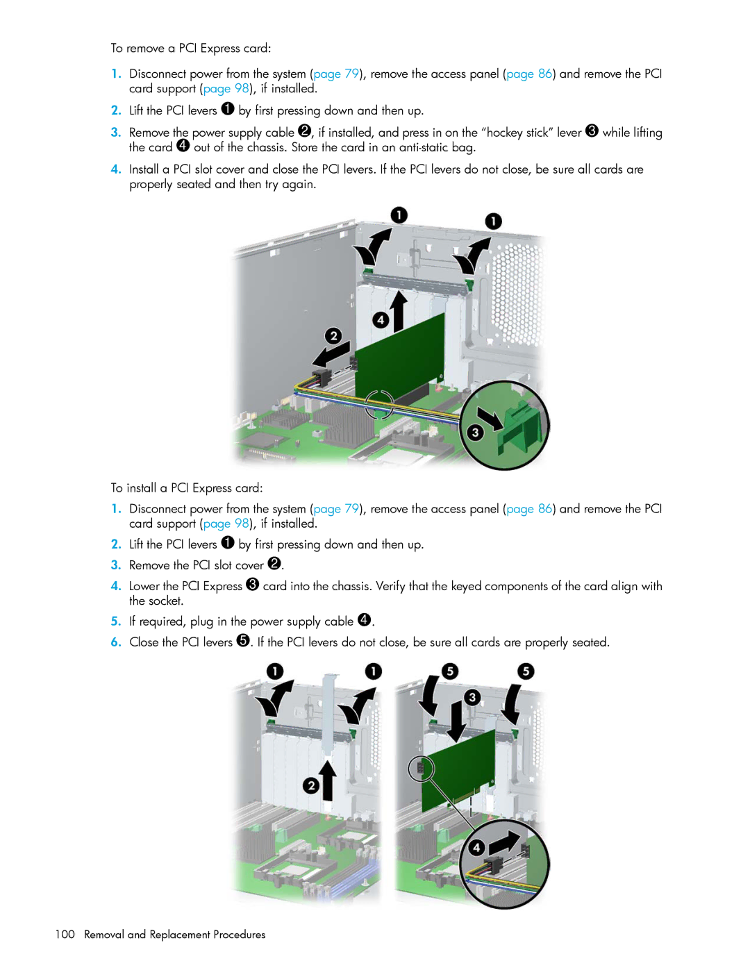 HP xw9300 manual Removal and Replacement Procedures 