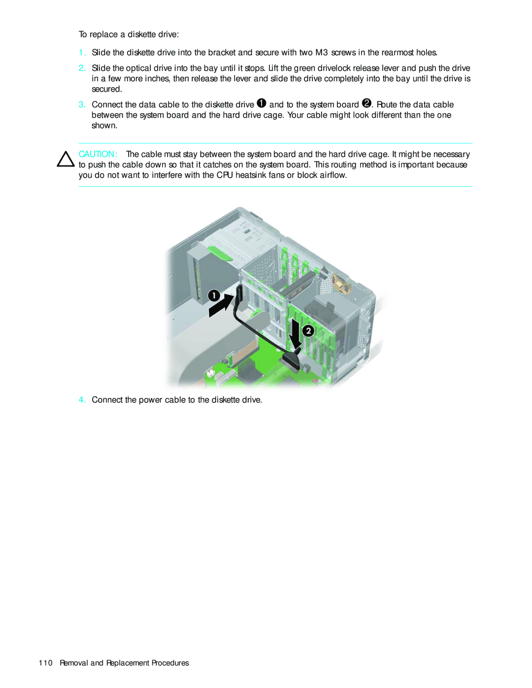 HP xw9300 manual Removal and Replacement Procedures 