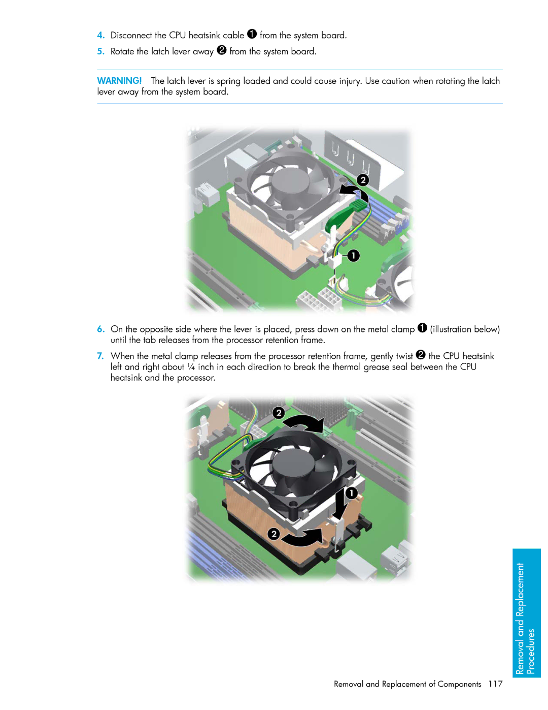 HP xw9300 manual Procedures 