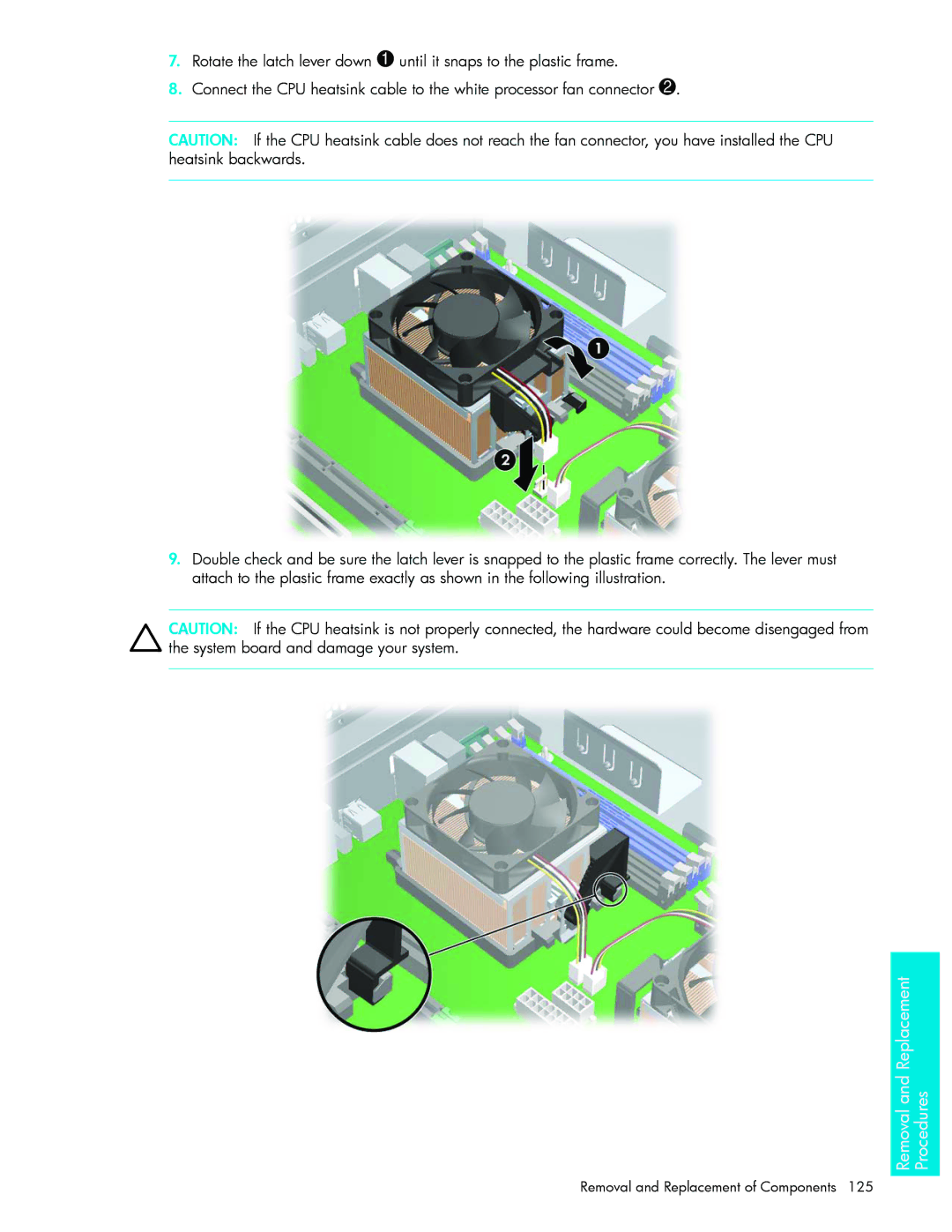 HP xw9300 manual Procedures 