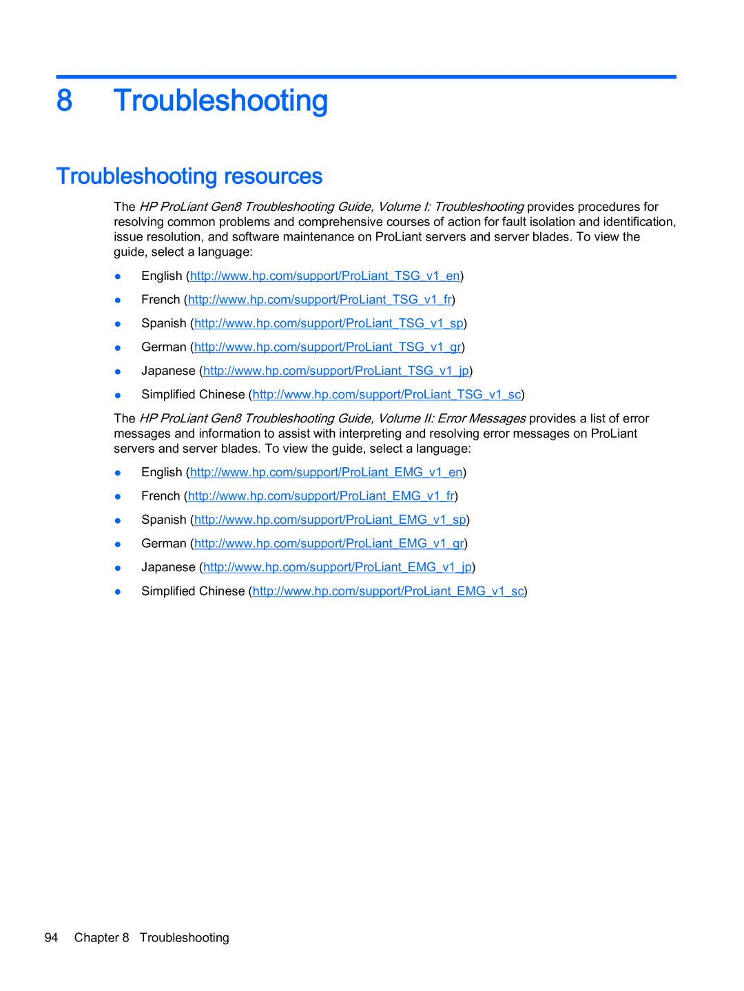 HP Z Virtual manual Troubleshooting resources 