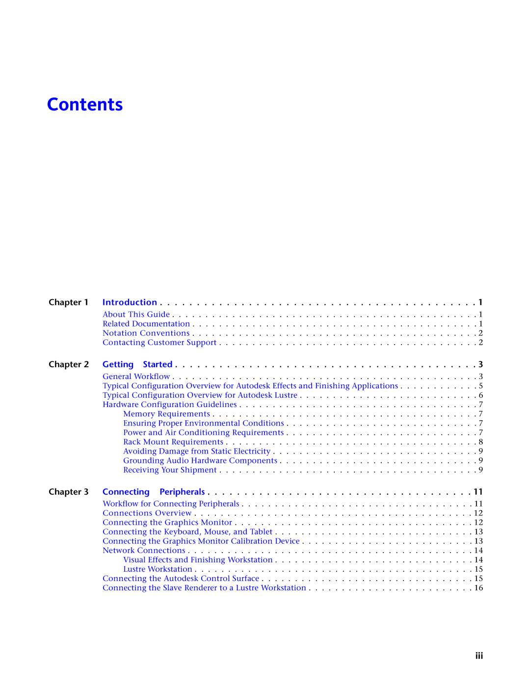 HP Z800 manual Contents 