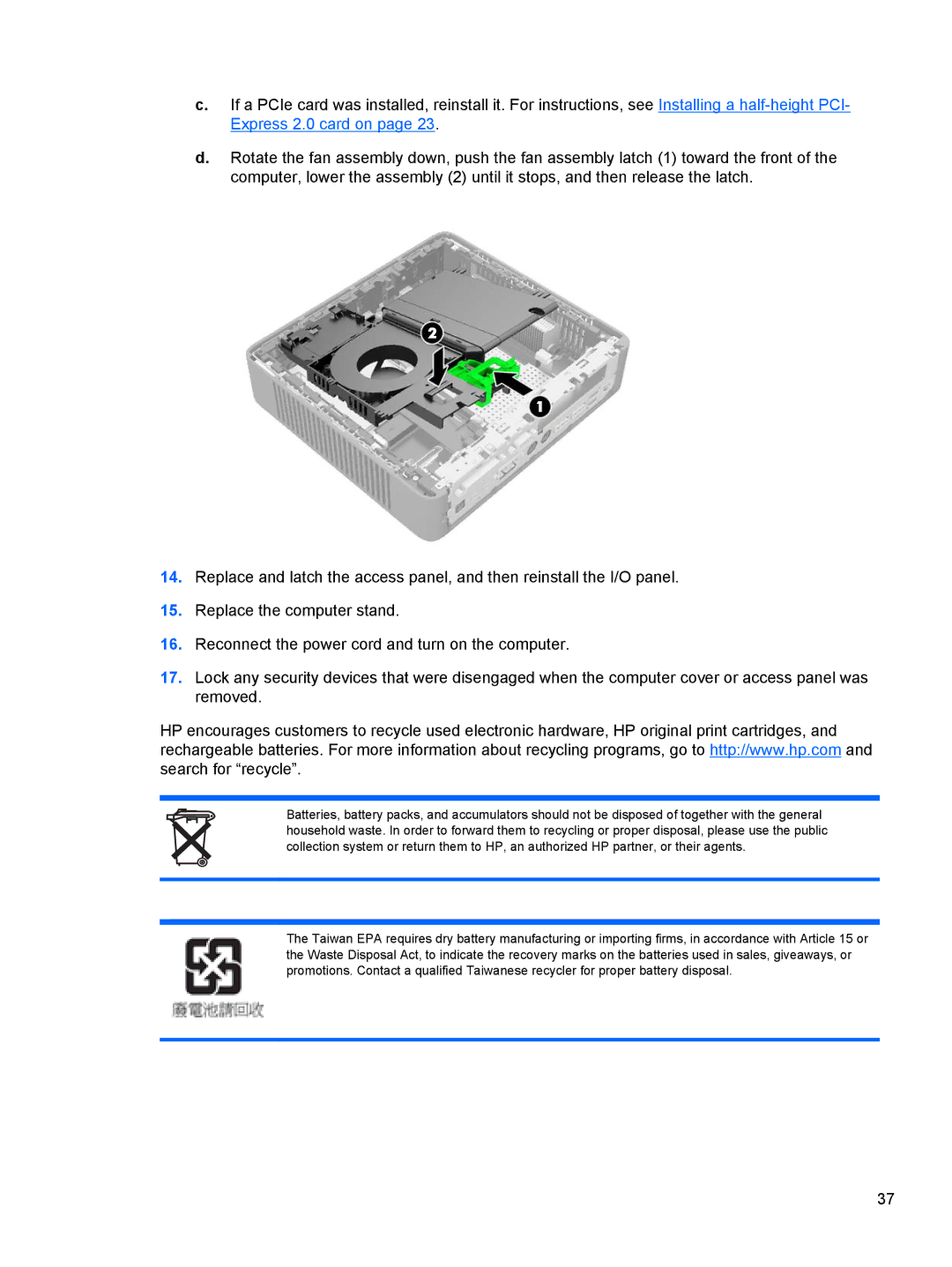 HP ZBook 14 Mobile manual 