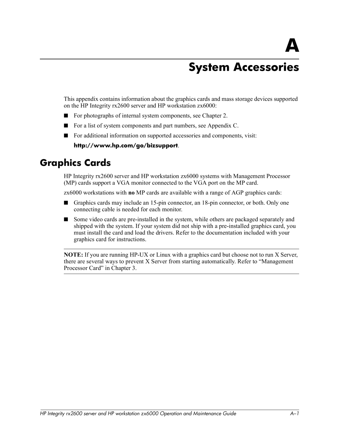 HP zx6000 manual Graphics Cards, +5= !F5=I, #3# 