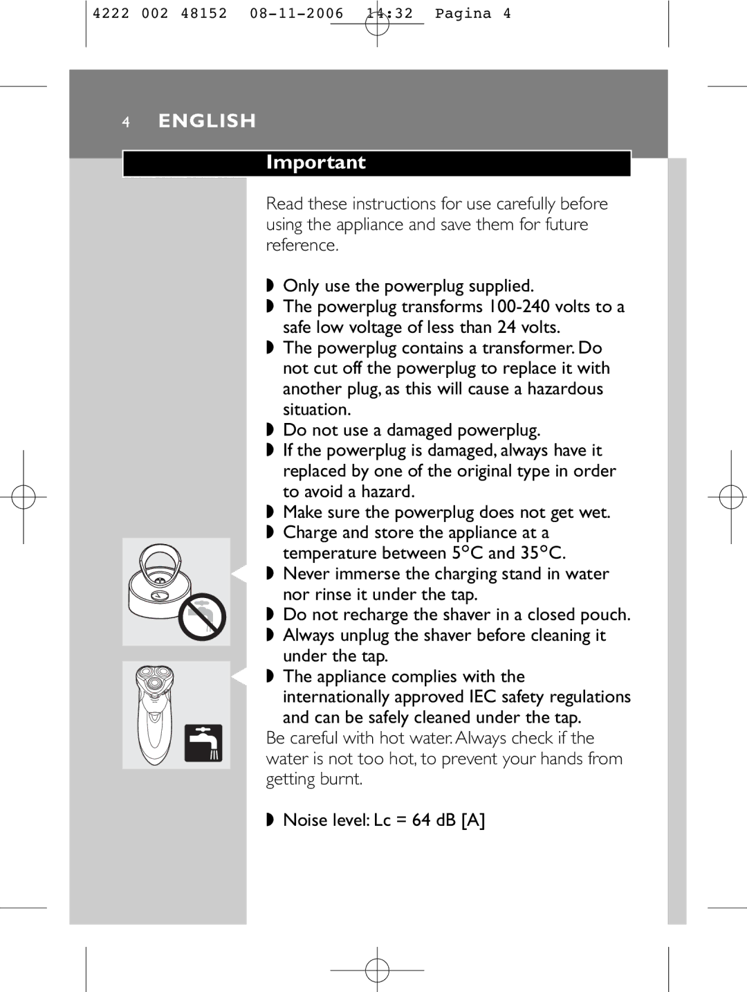 HQ 9160 manual English 