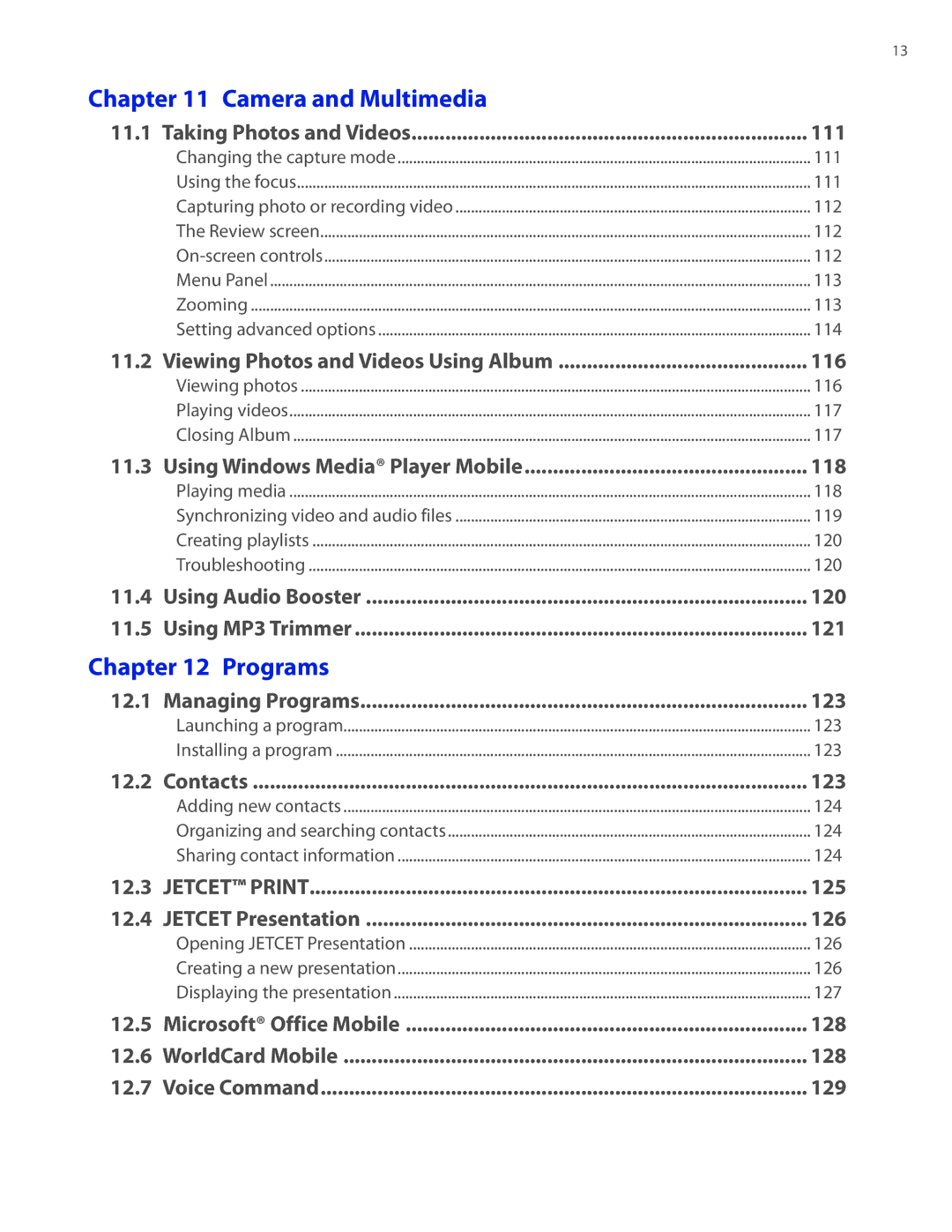 HTC 2 user manual Camera and Multimedia 