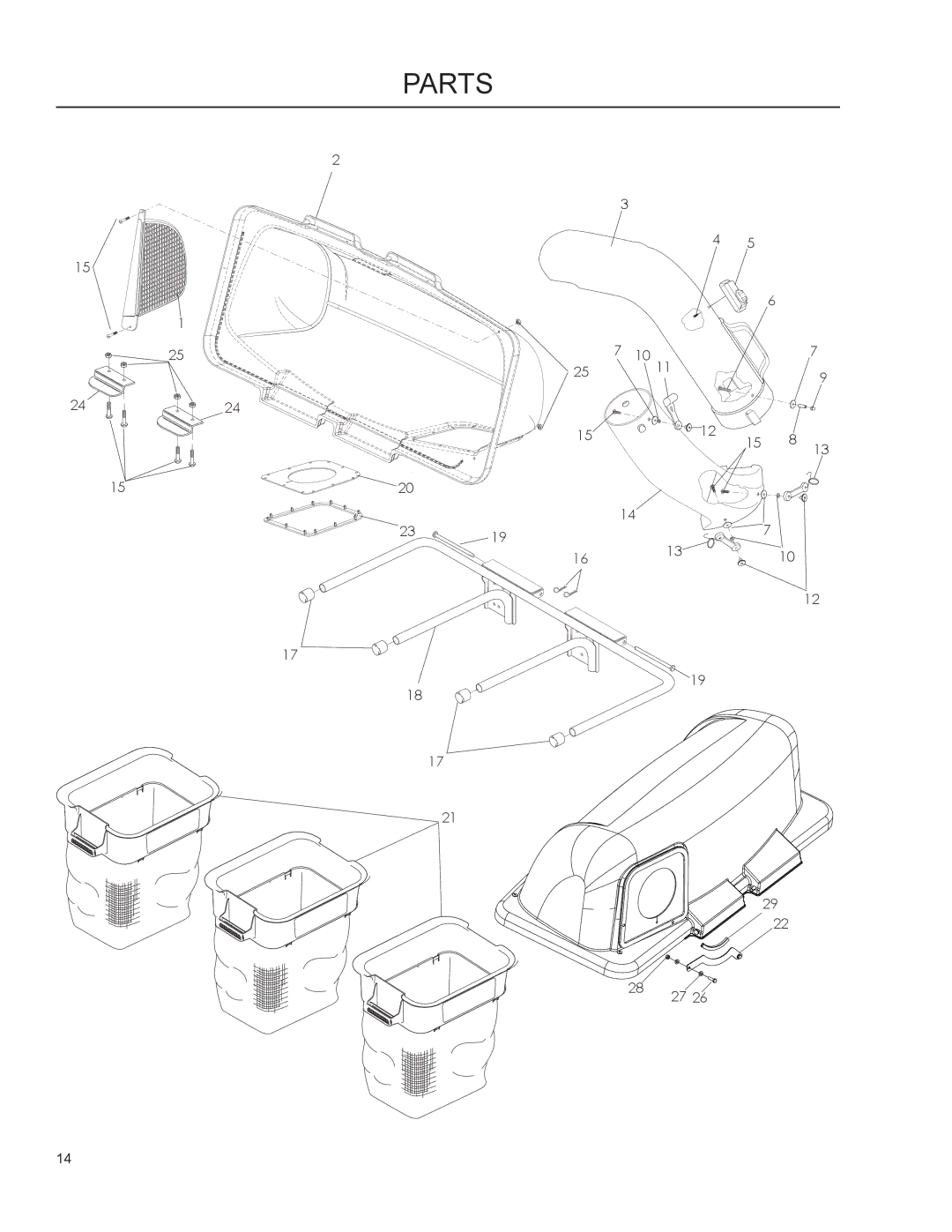 HTC 968 999732 manual Parts 