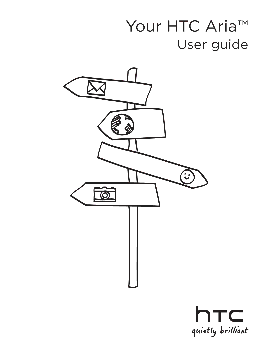 HTC manual Your HTC Aria, User guide 