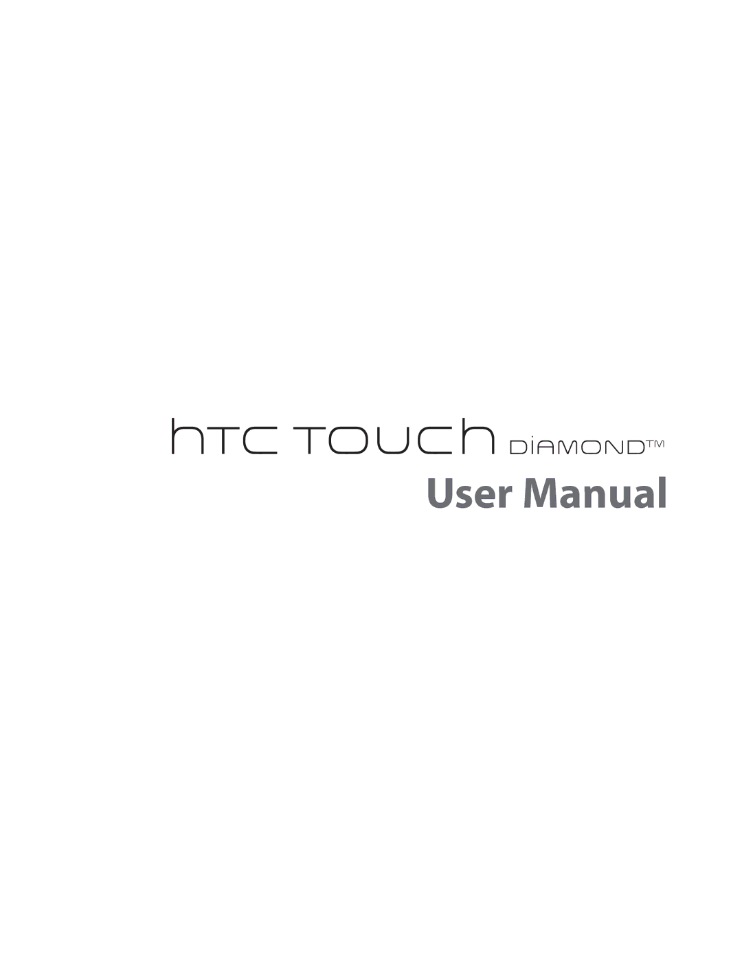 HTC DIAM400 user manual 