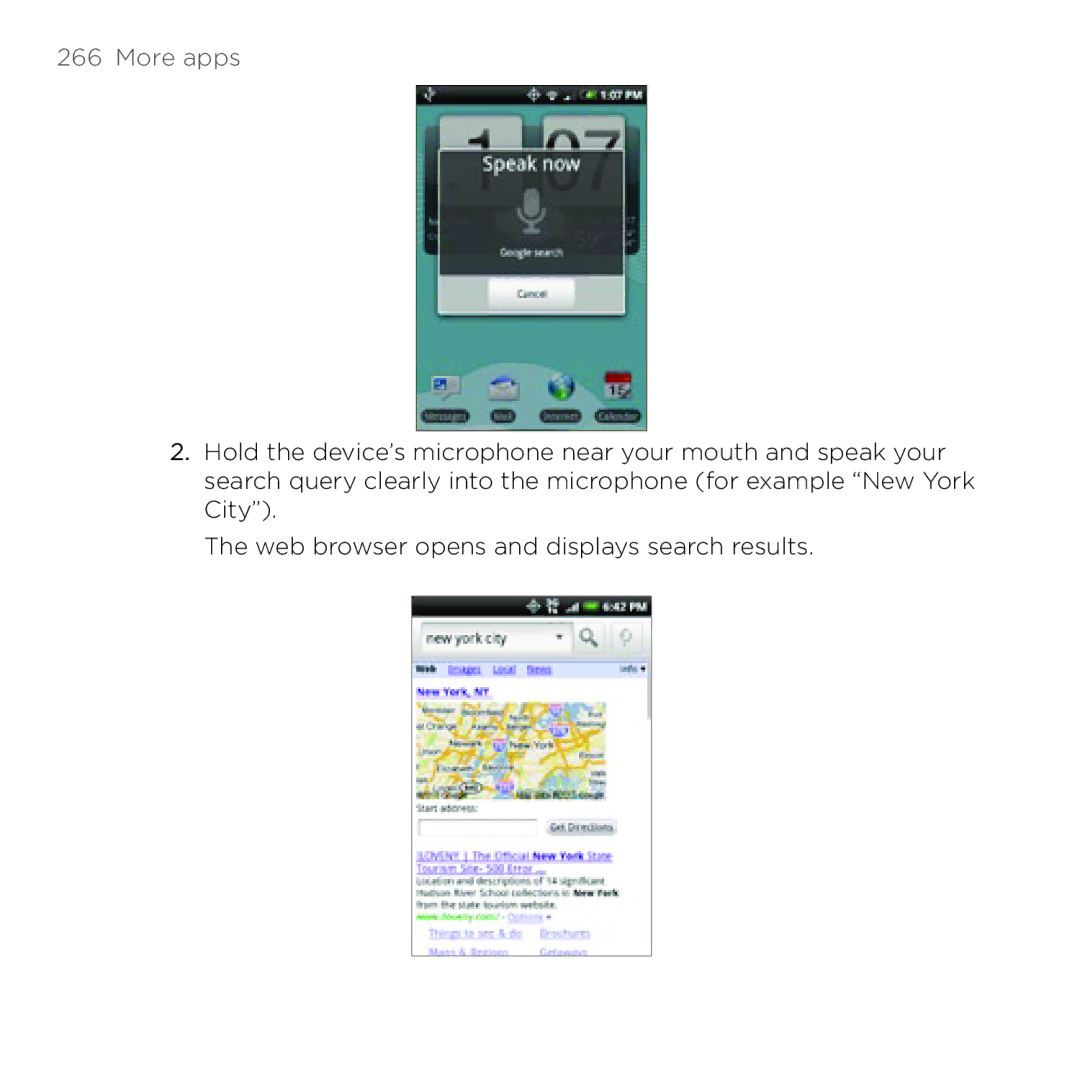 HTC HTC Desire manual More apps 