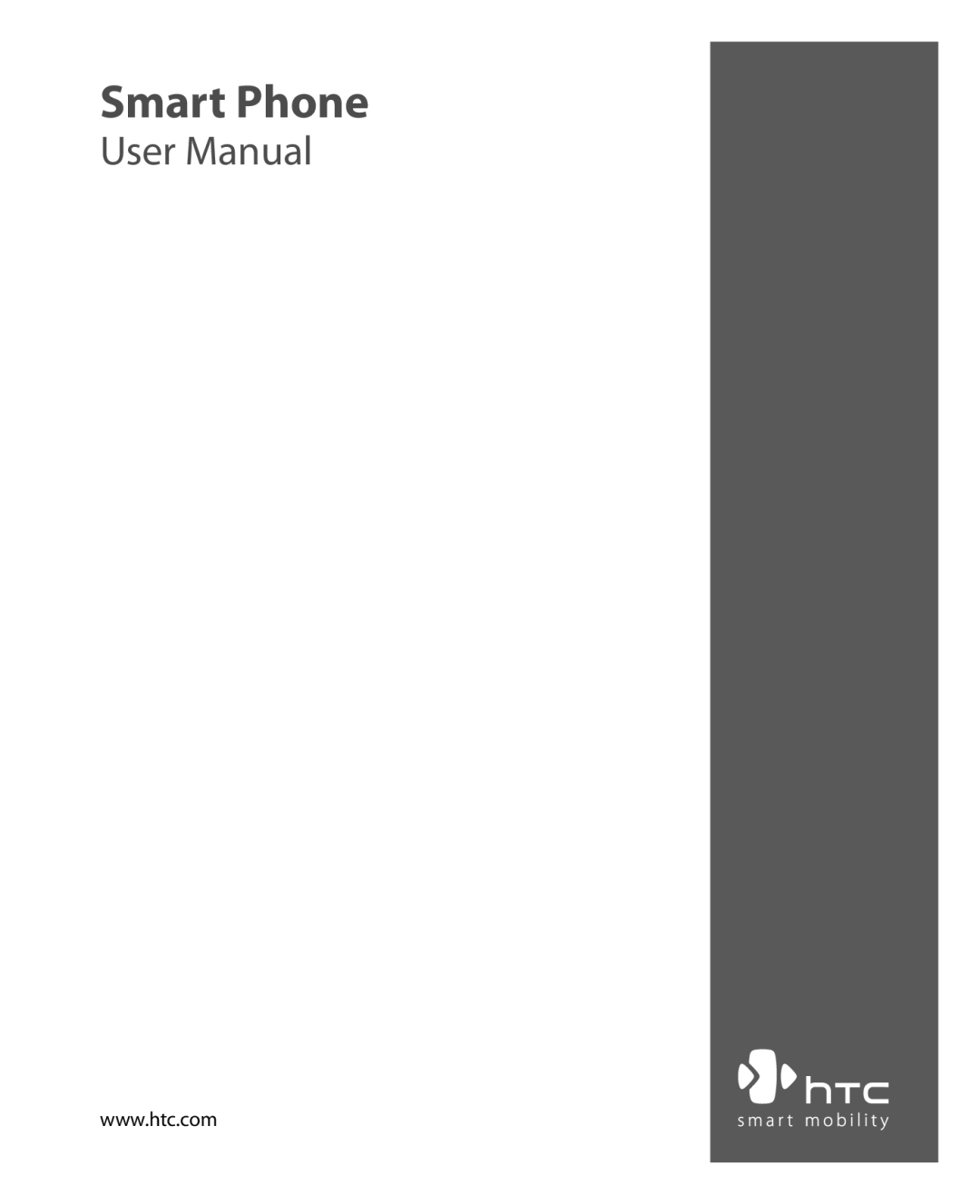 HTC HTC S621 user manual Smart Phone, User Manual 