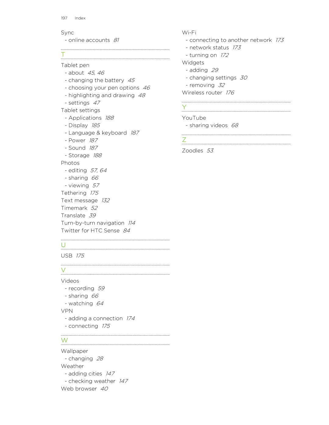 HTC HTCFlyerP512 manual Vpn 