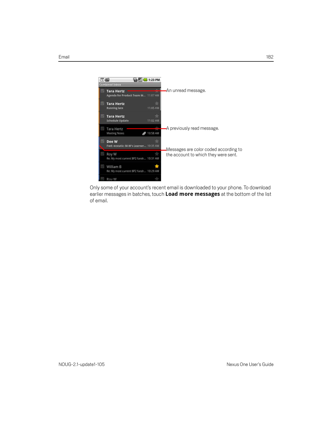 HTC HTCONEUNLOCKEDBLACK manual 182 