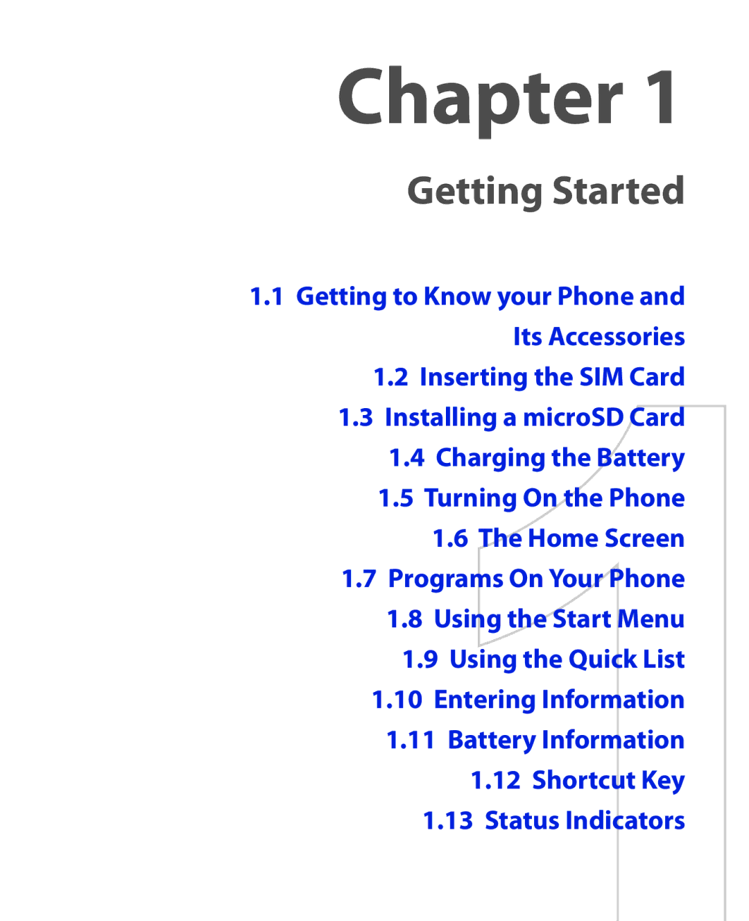 HTC KII0160 user manual Chapter 