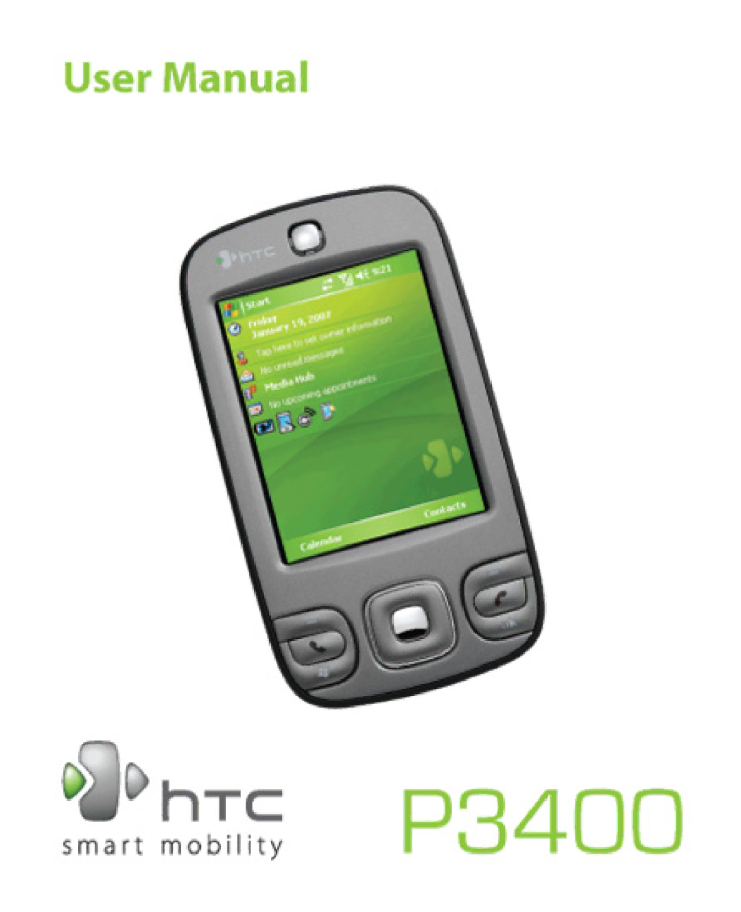 HTC P3400 manual 