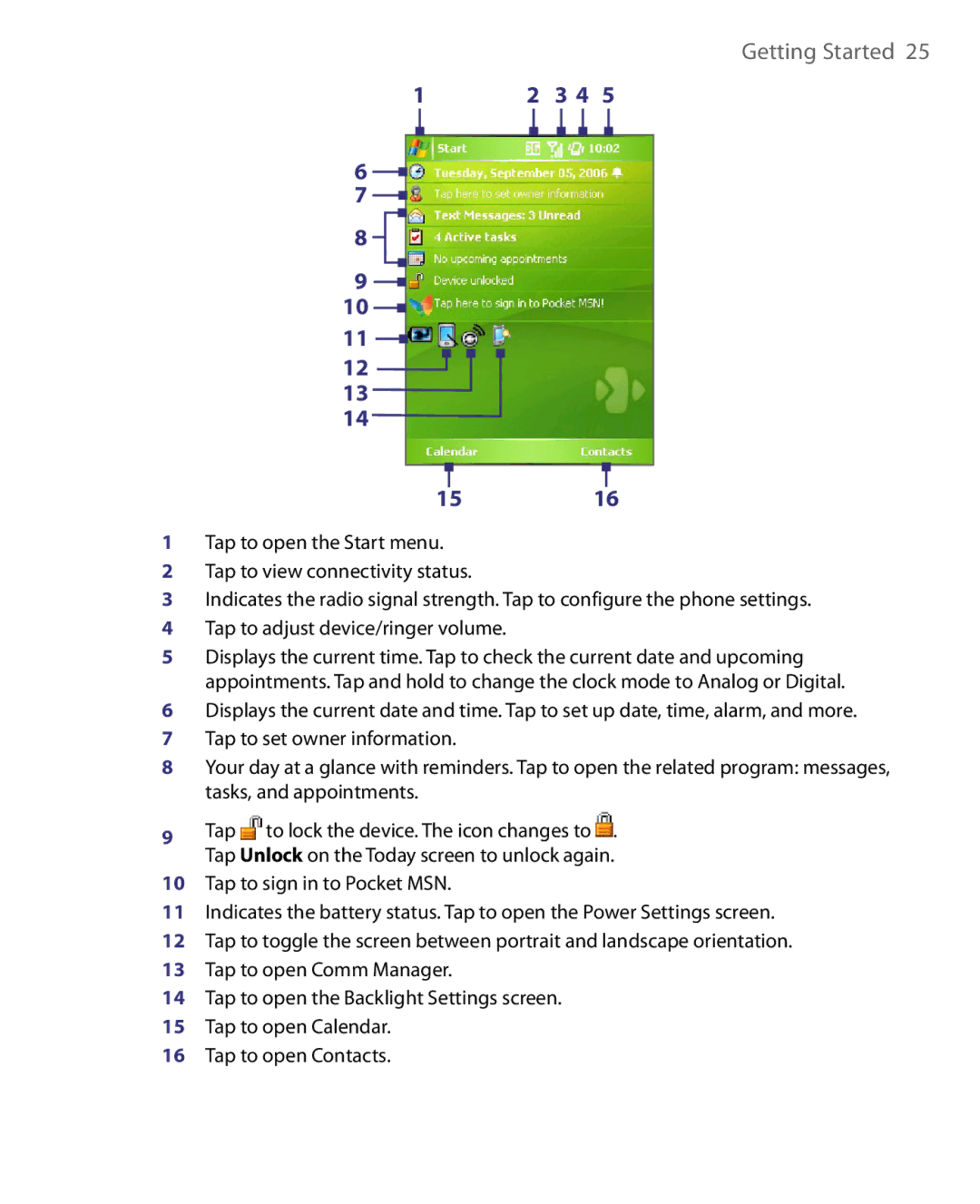 HTC Pocket PC Phone user manual 1516 