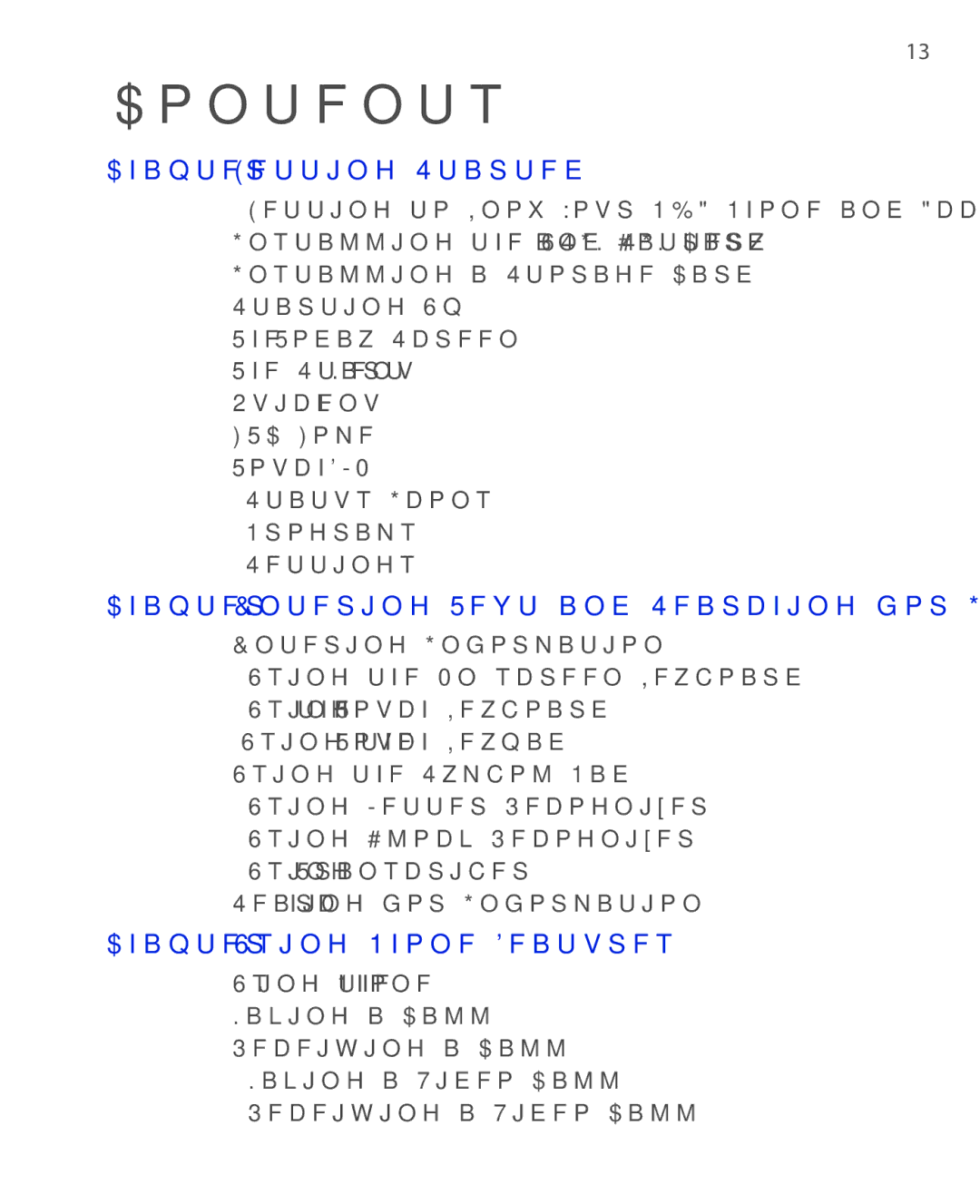 HTC POLA100 user manual Contents 