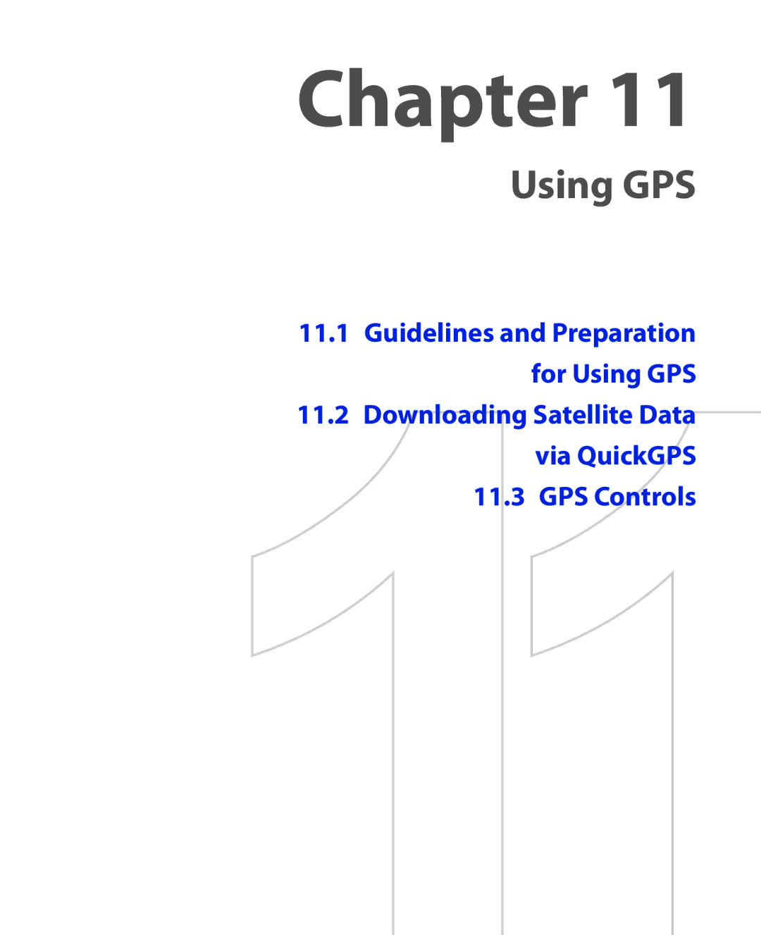 HTC POLA100 user manual Using GPS, GPS Controls 