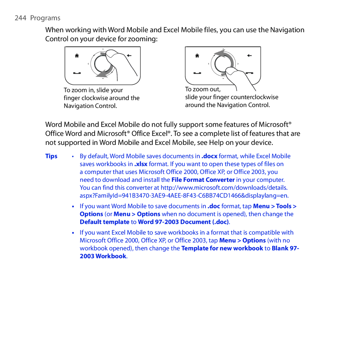 HTC RAPH100 user manual Workbook 