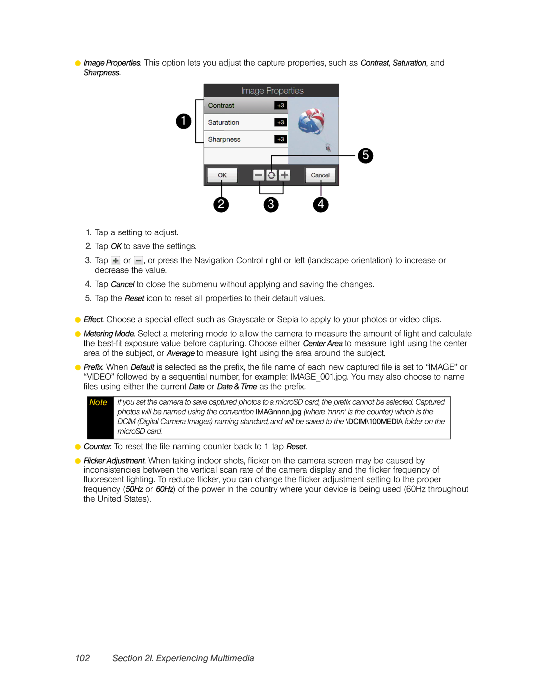 HTC RAPH800 manual Experiencing Multimedia 