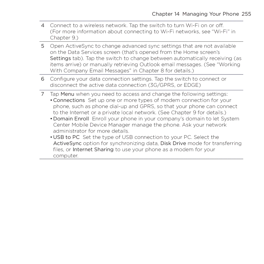 HTC NMRHOD00 user manual 