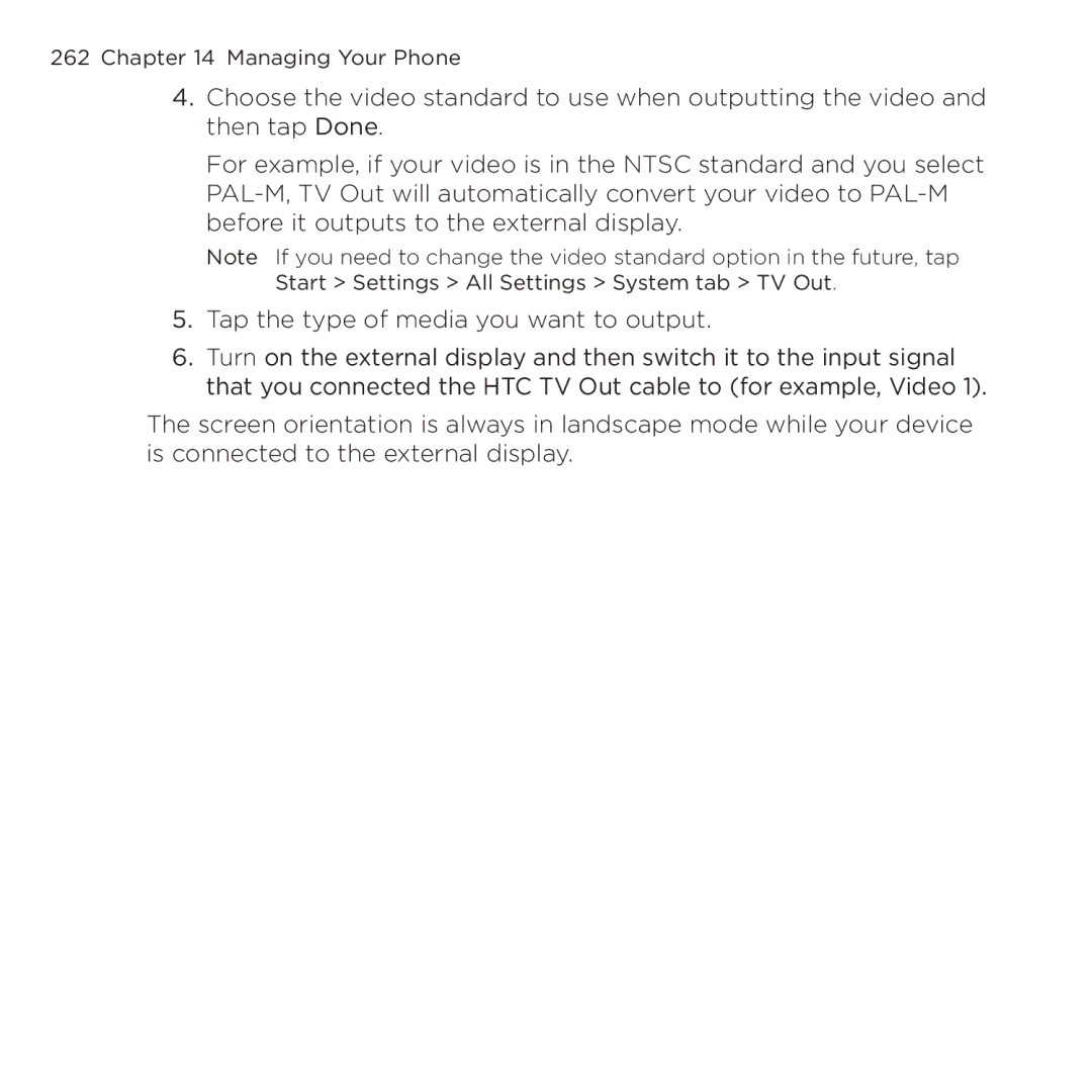 HTC NMRHOD00 user manual Managing Your Phone 