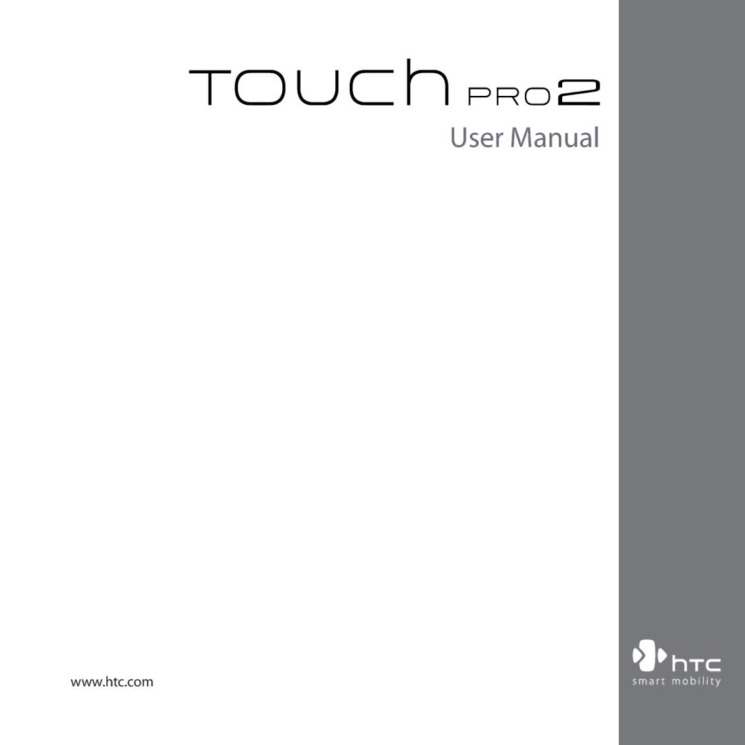 HTC RHOD210 user manual 