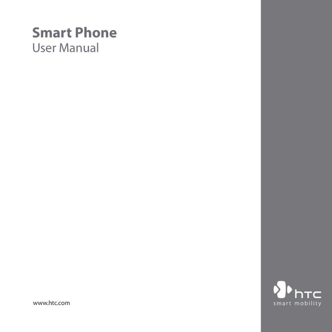 HTC ROSE100 user manual Smart Phone 