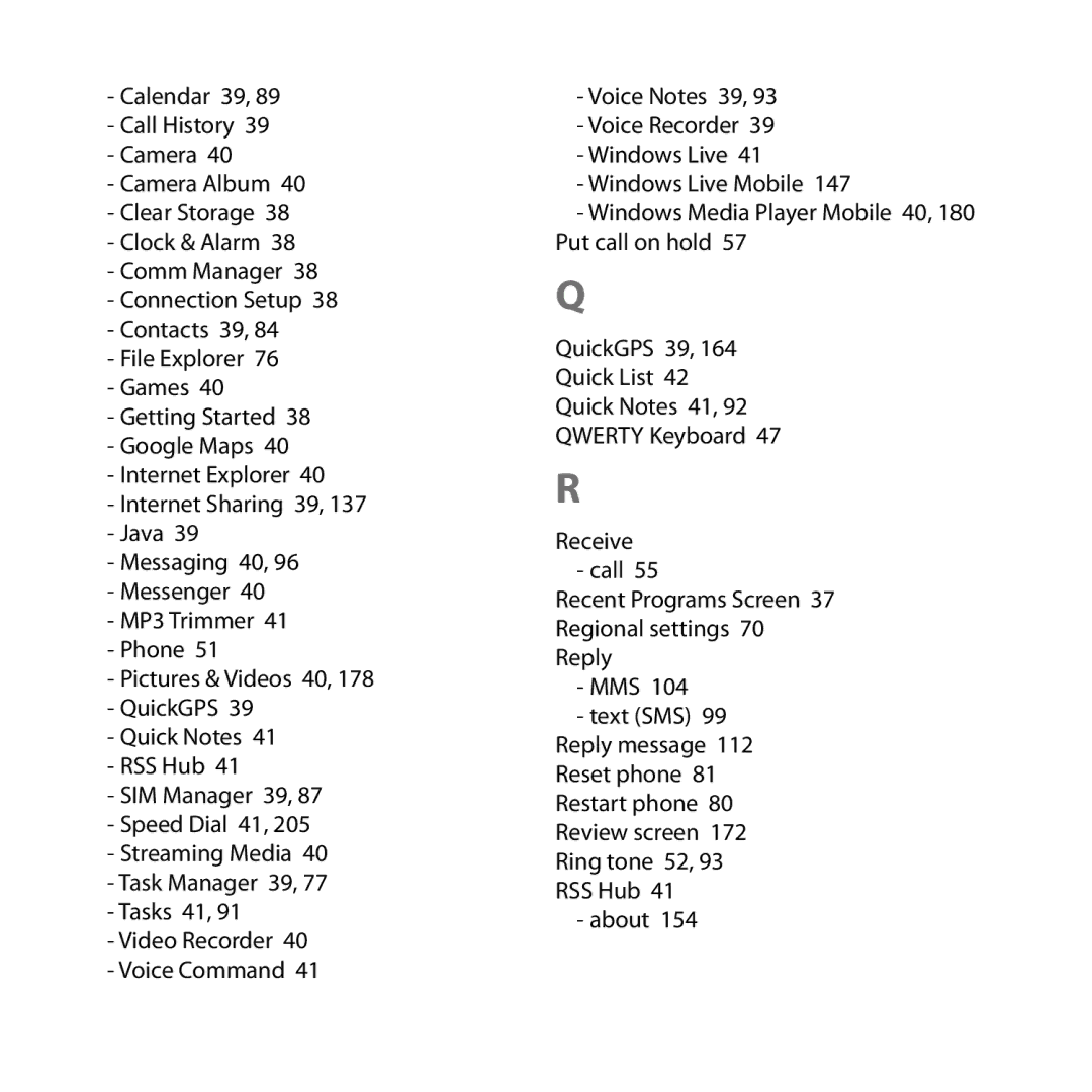 HTC ROSE130, S743 user manual 