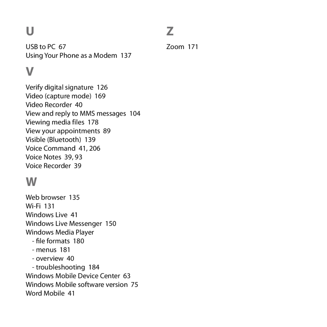 HTC ROSE130, S743 user manual 