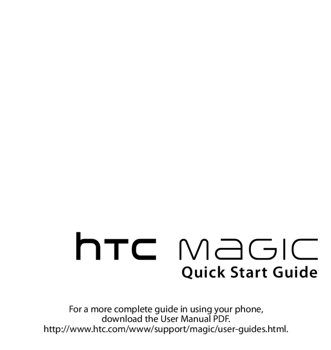 HTC SAPP100 quick start Quick Start Guide 