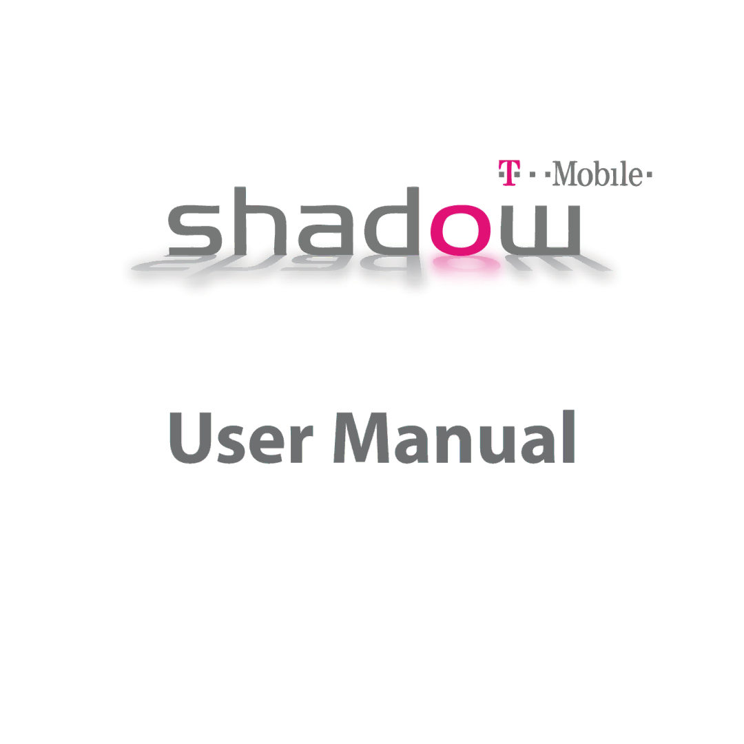 HTC Shadow user manual 