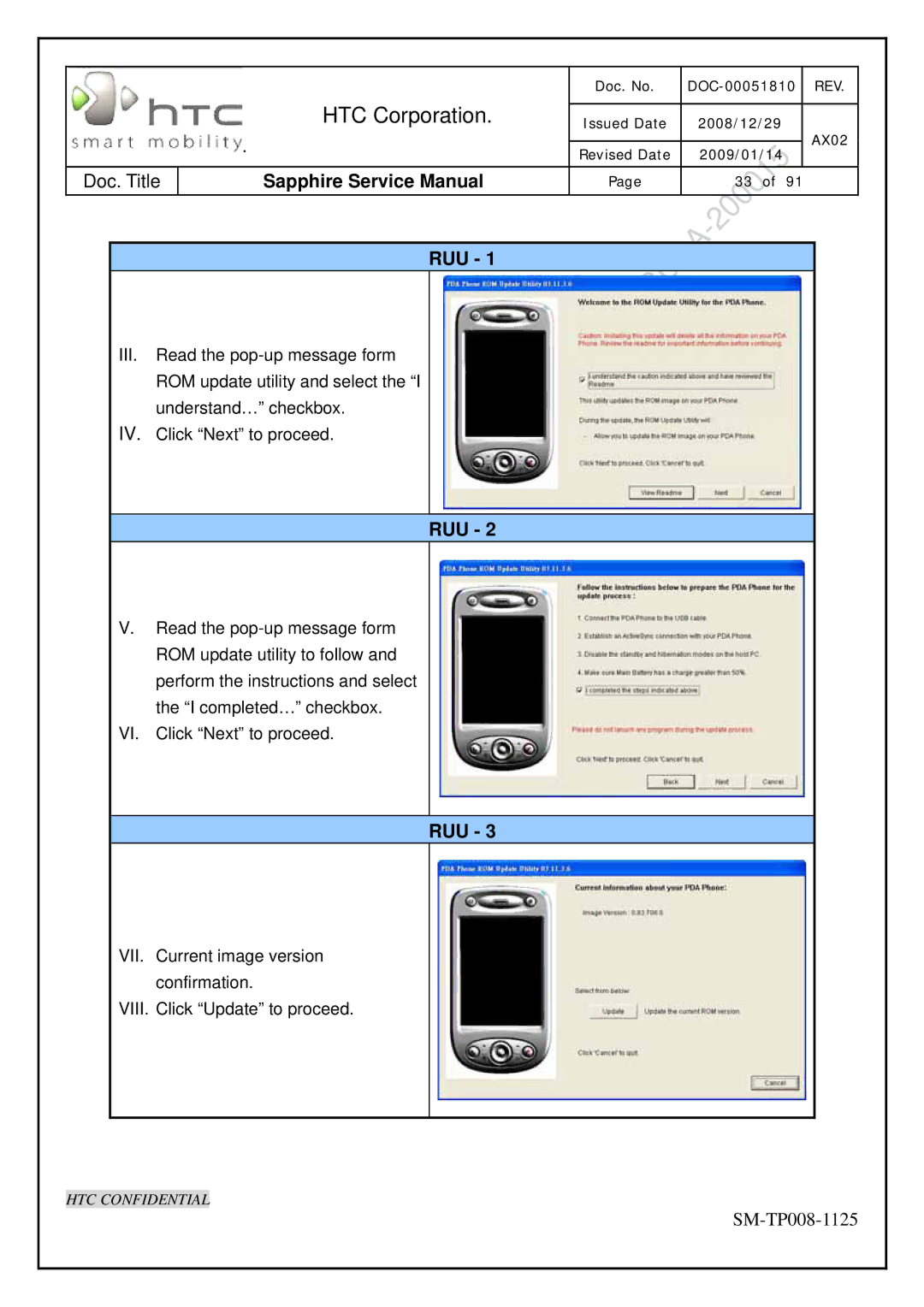 HTC SM-TP008-1125 service manual Ruu 