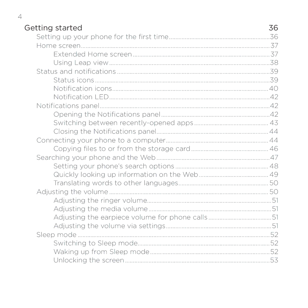 HTC Thunderbolt manual Getting started, Quickly looking up information on the Web 