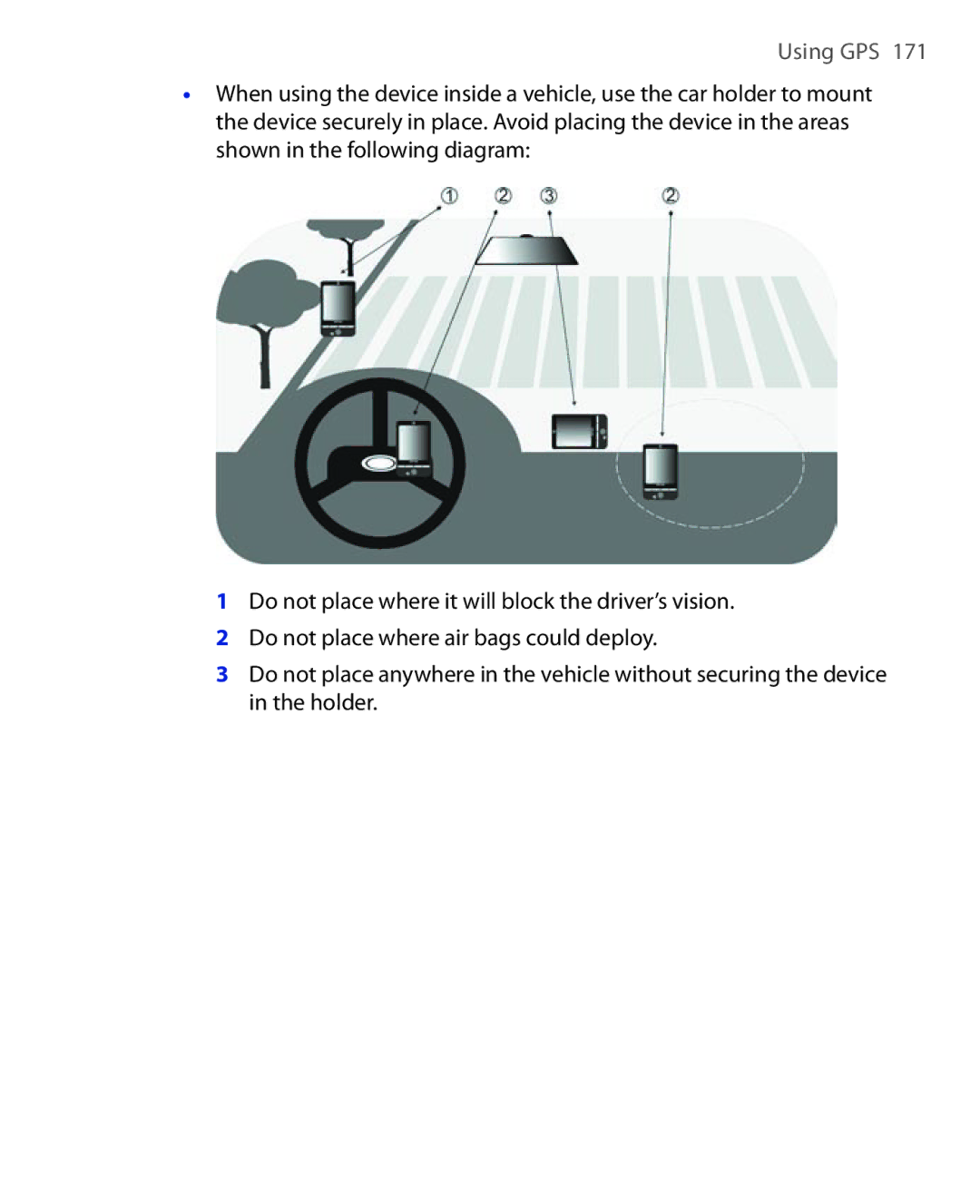 HTC Xda orbit 2 manual Using GPS 