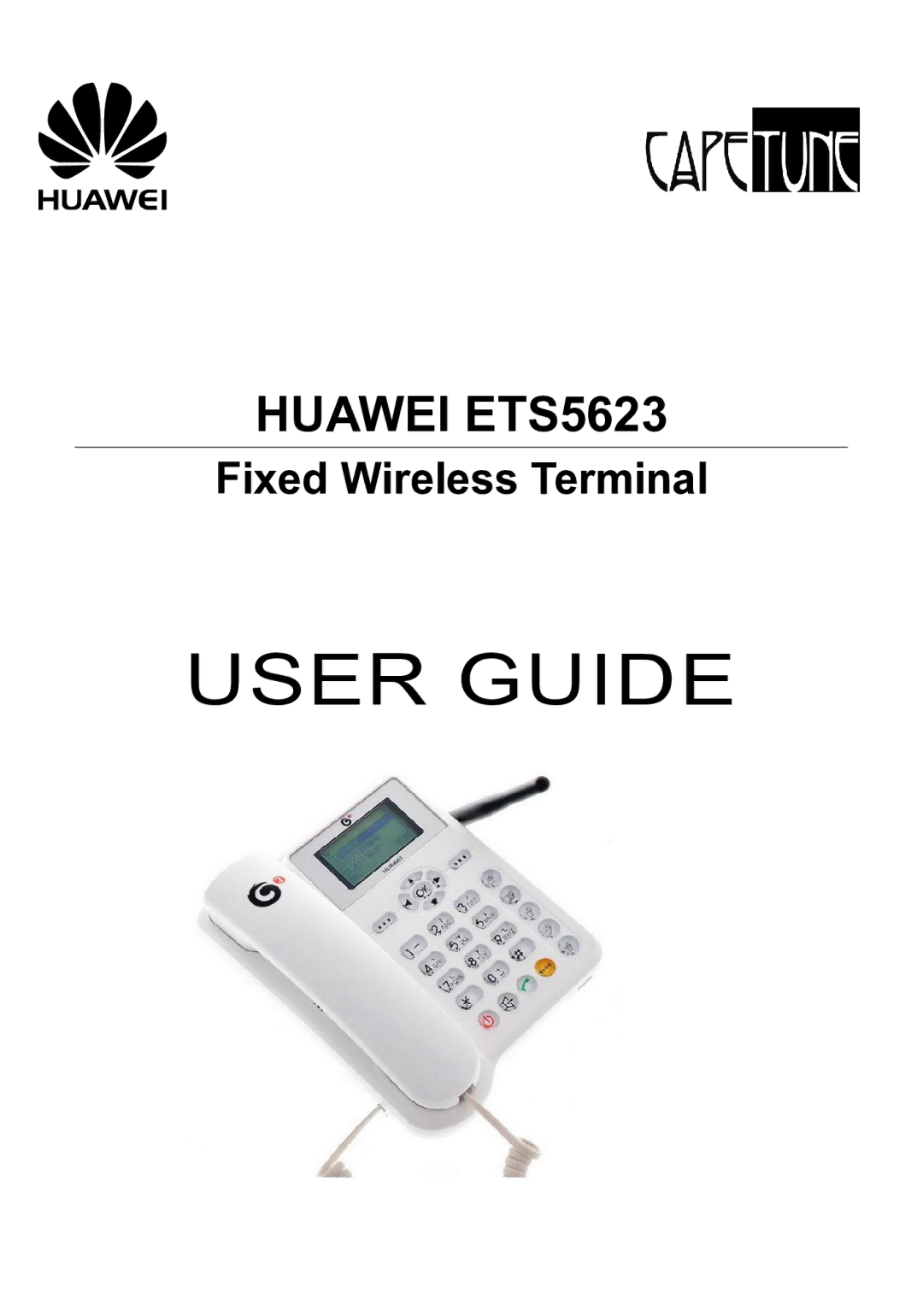 Huawei ETS5623 manual User Guide 