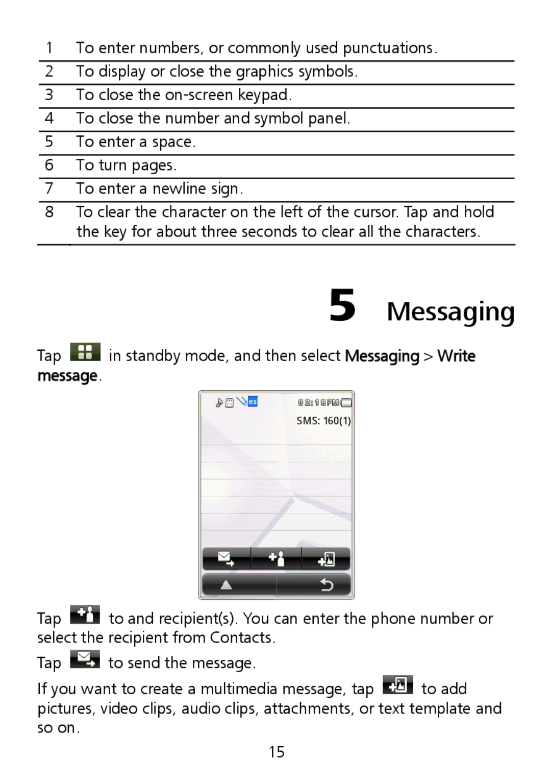 Huawei G7010 manual Messaging 