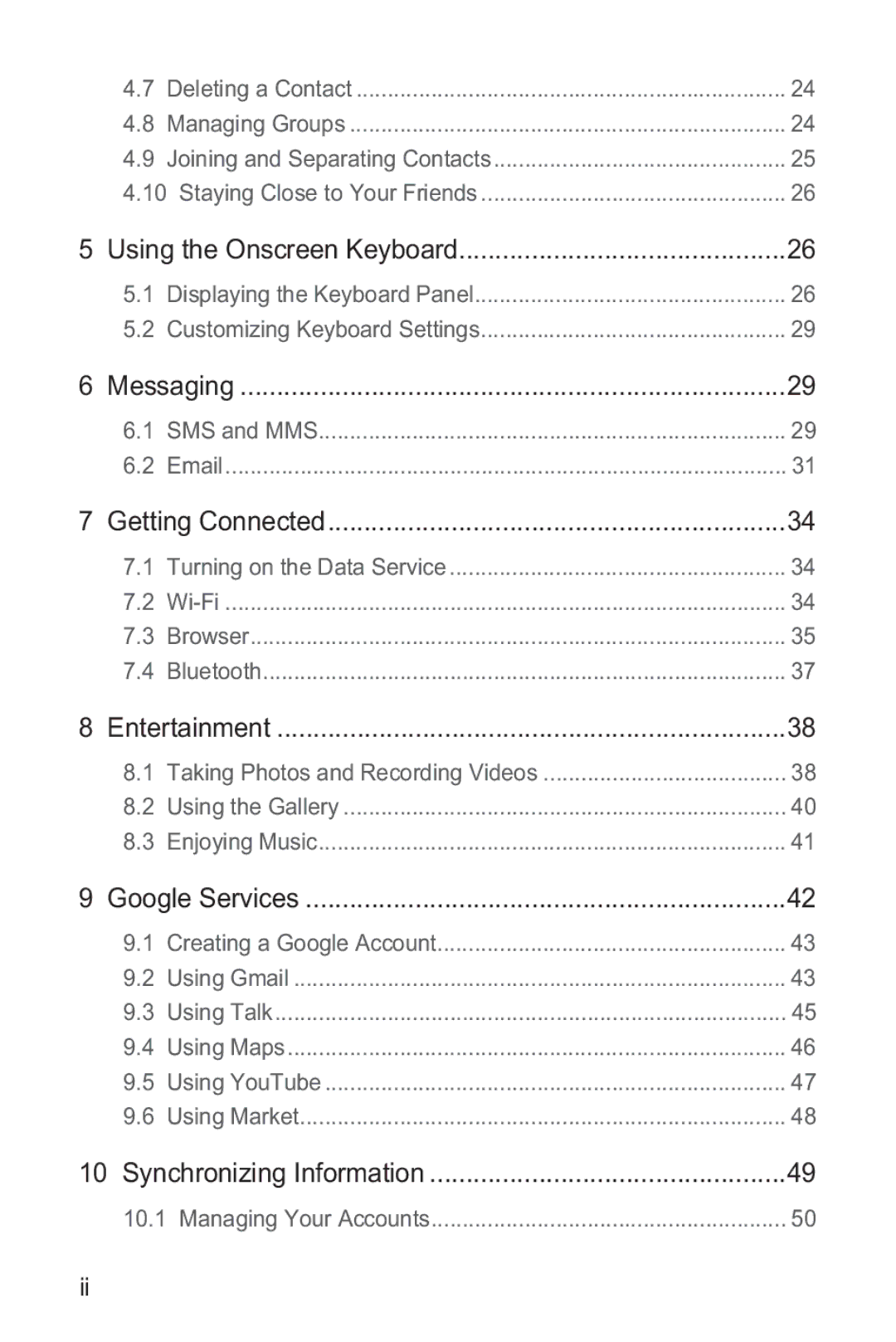 Huawei M865 manual Displaying the Keyboard Panel Customizing Keyboard Settings 