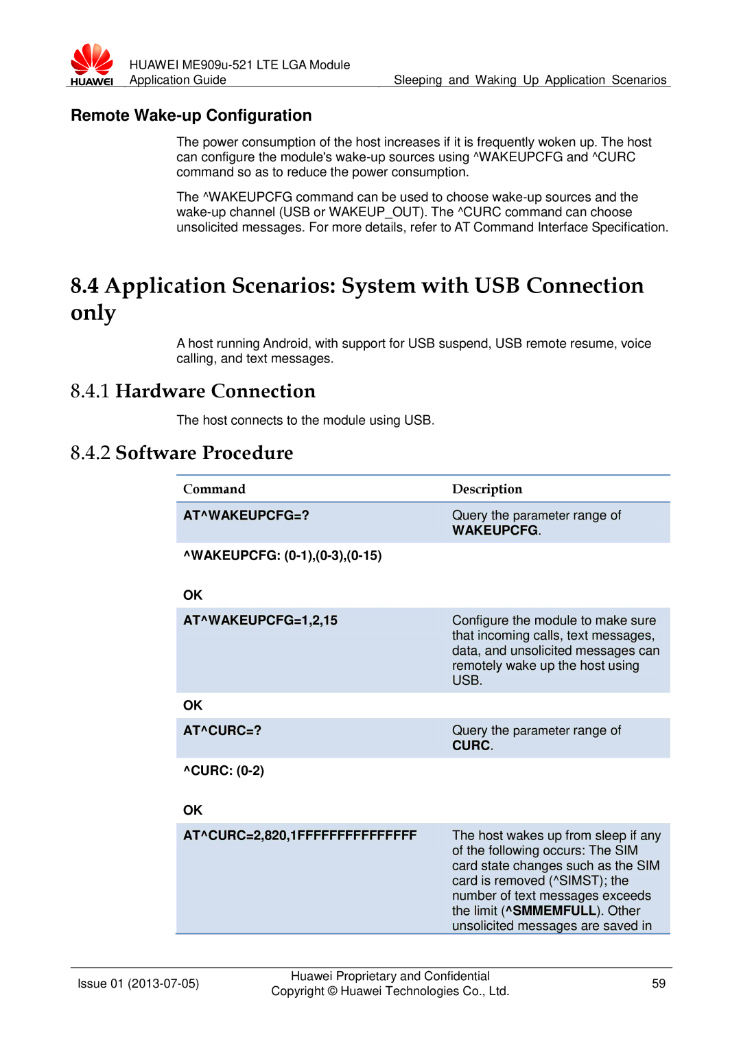 Huawei ME909u-521 manual Application Scenarios System with USB Connection only, Hardware Connection, Software Procedure 